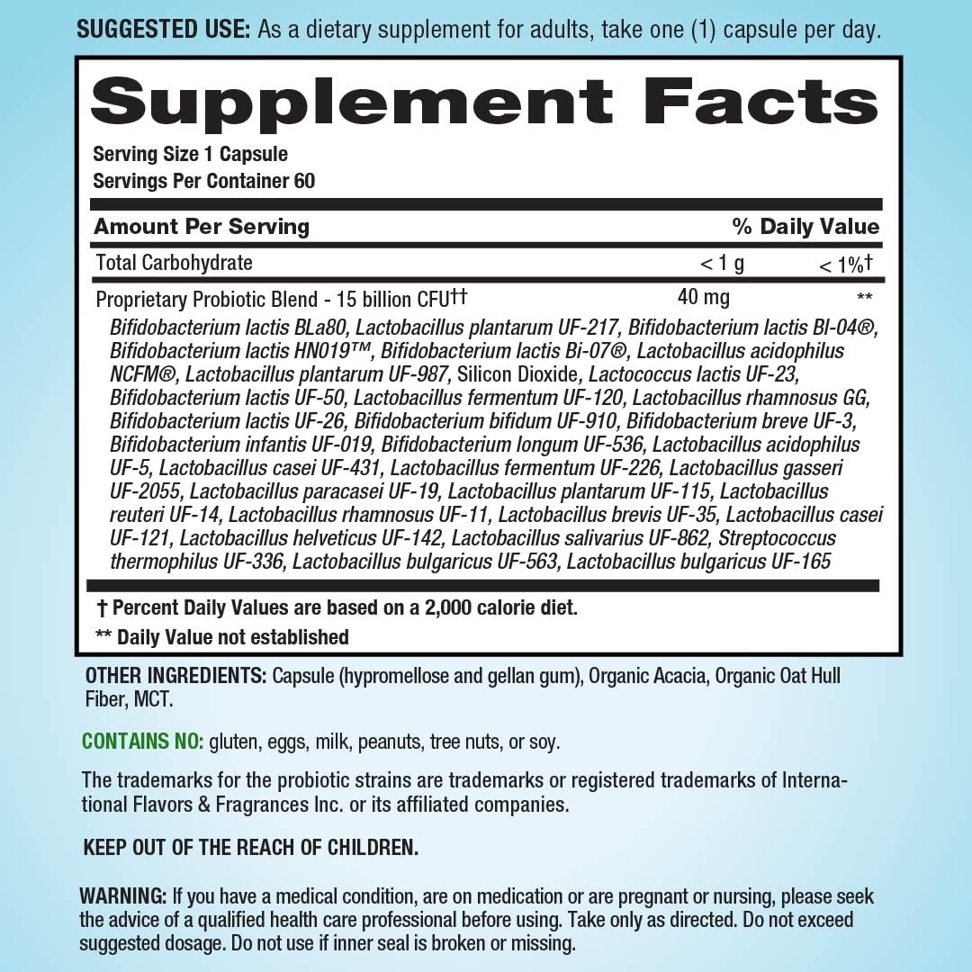 PB8 Probiotic Capsule 60 Count