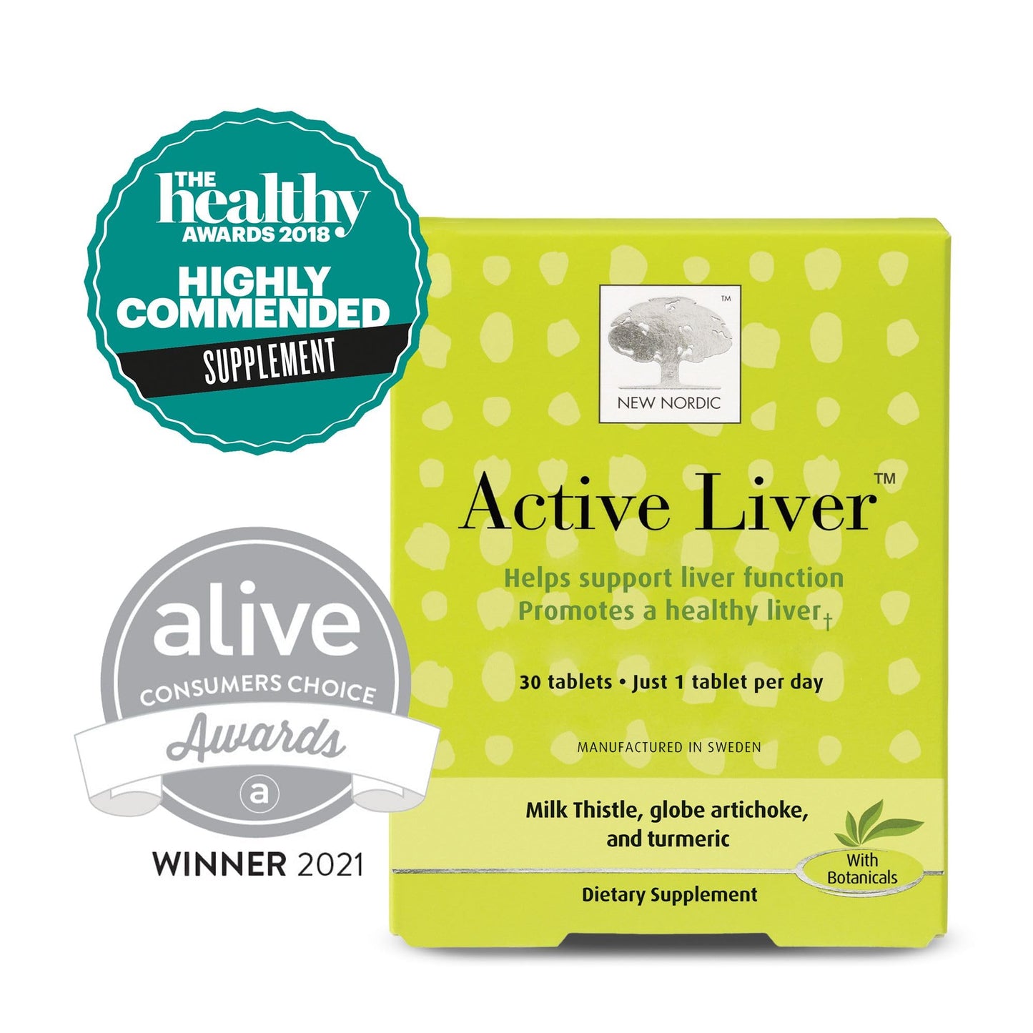 NEW NORDIC Active Liver, 30 Tablets