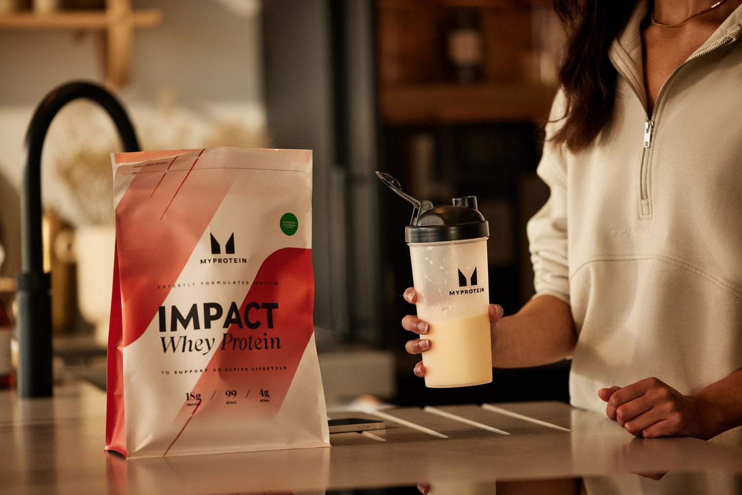 Myprotein Impact Whey Protein Powder 35.2 Ounce