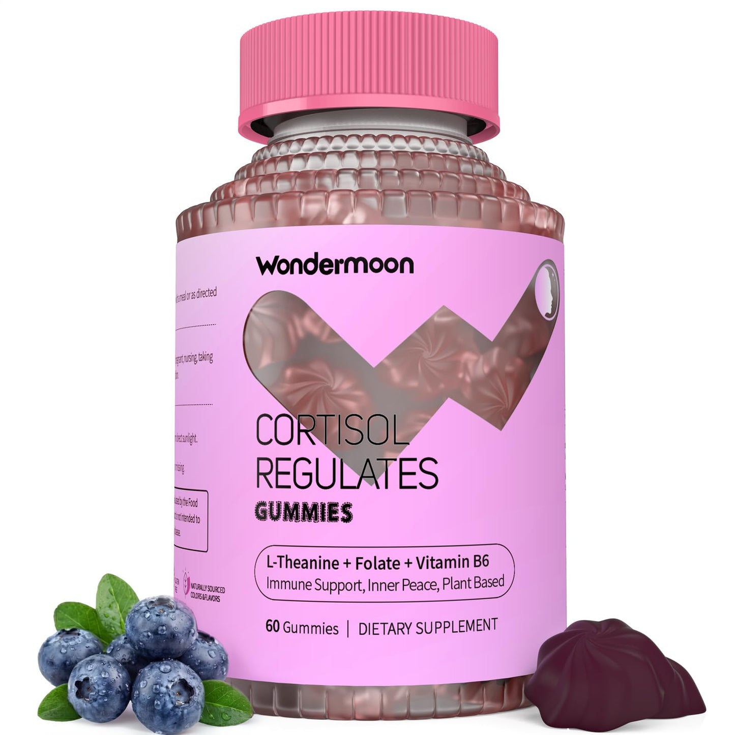 Wondermoon Cortisol Gummies for Women 60 Gummies
