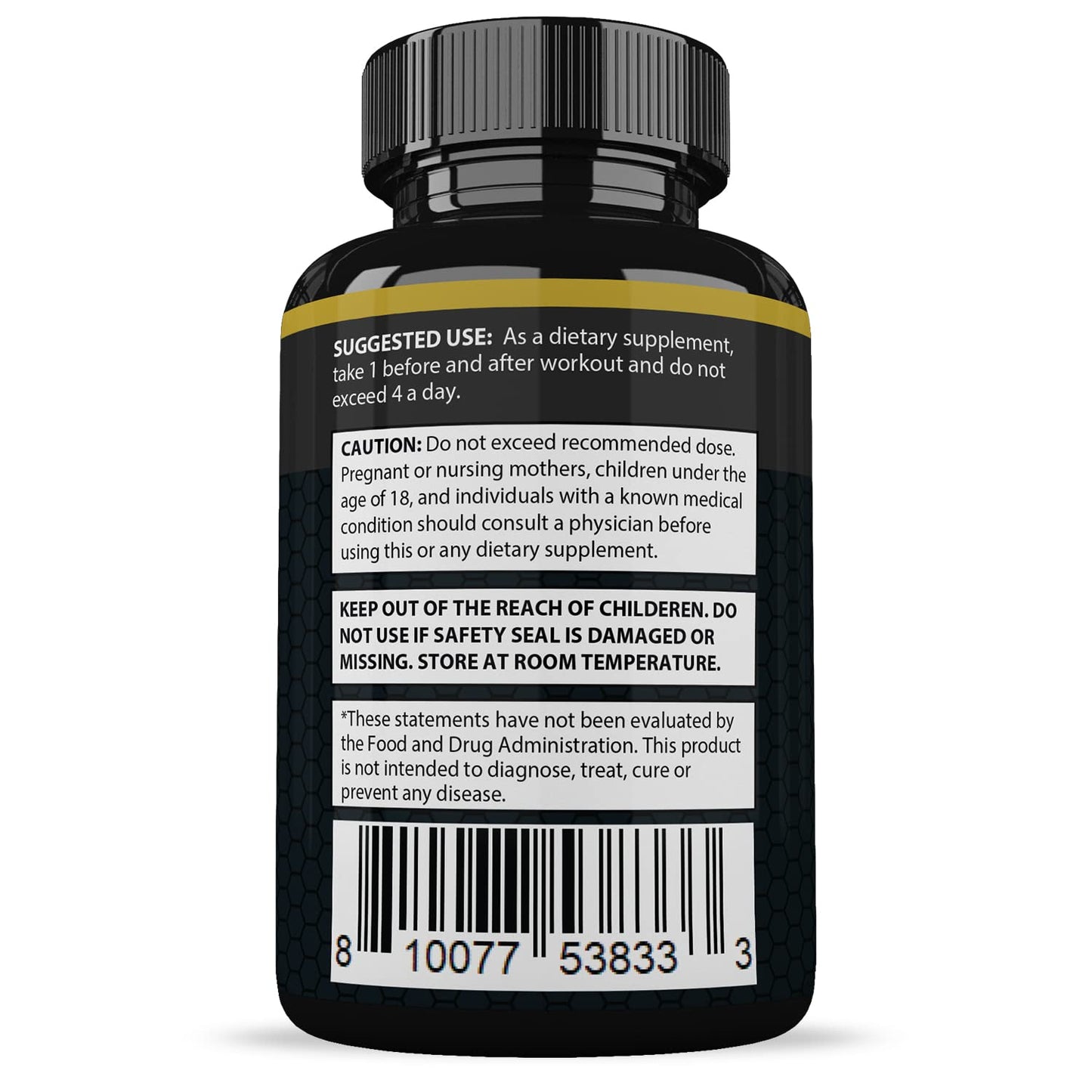 Justified Laboratories Vigor Now Max 1600MG All Natural Advanced Men's Health Formula 300 Capsules