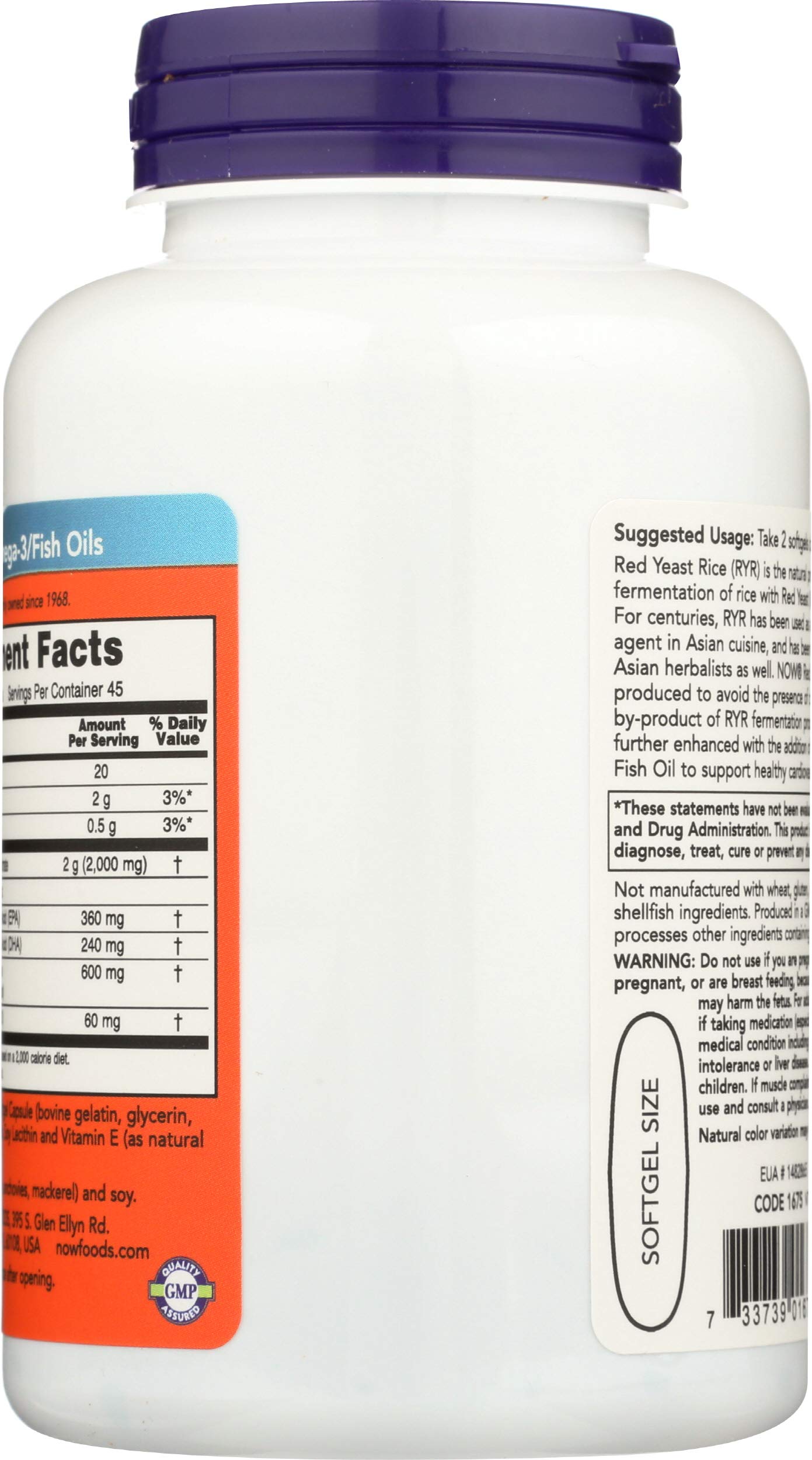 NOW Foods Red Omega Softgels 90 Count