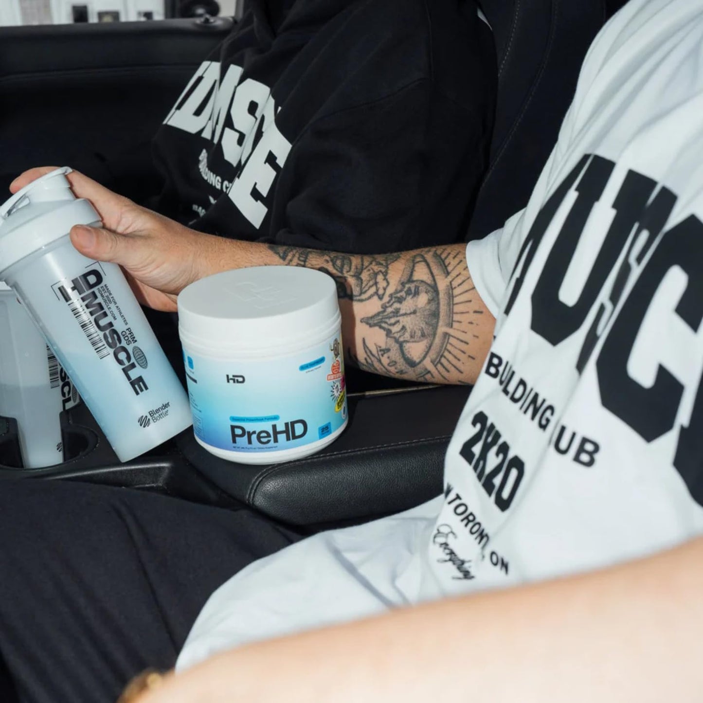 HD MUSCLE PreHD Essential Pre Workout Powder, 13 oz