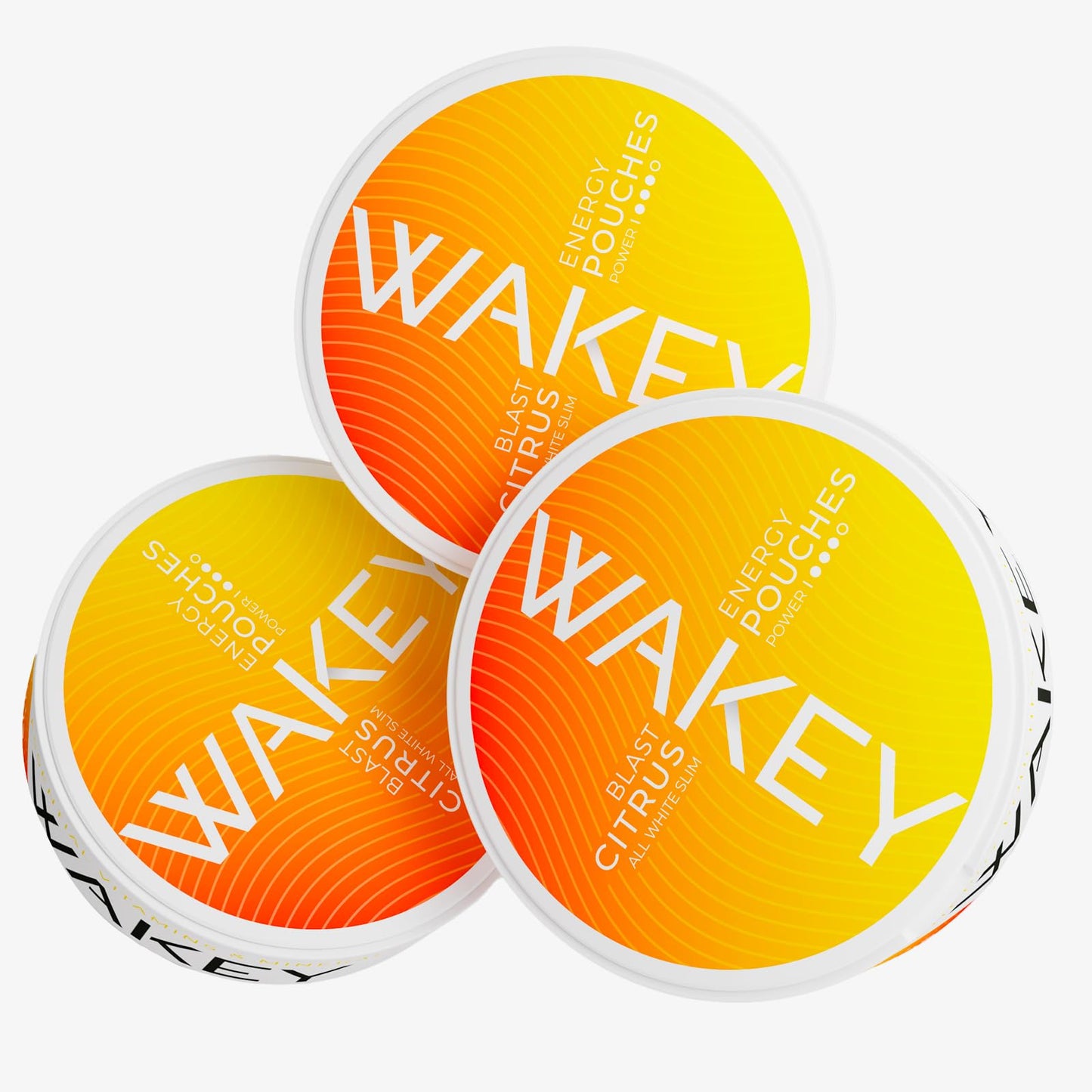 Wakey Energy Pouches Caplet 3 Pack