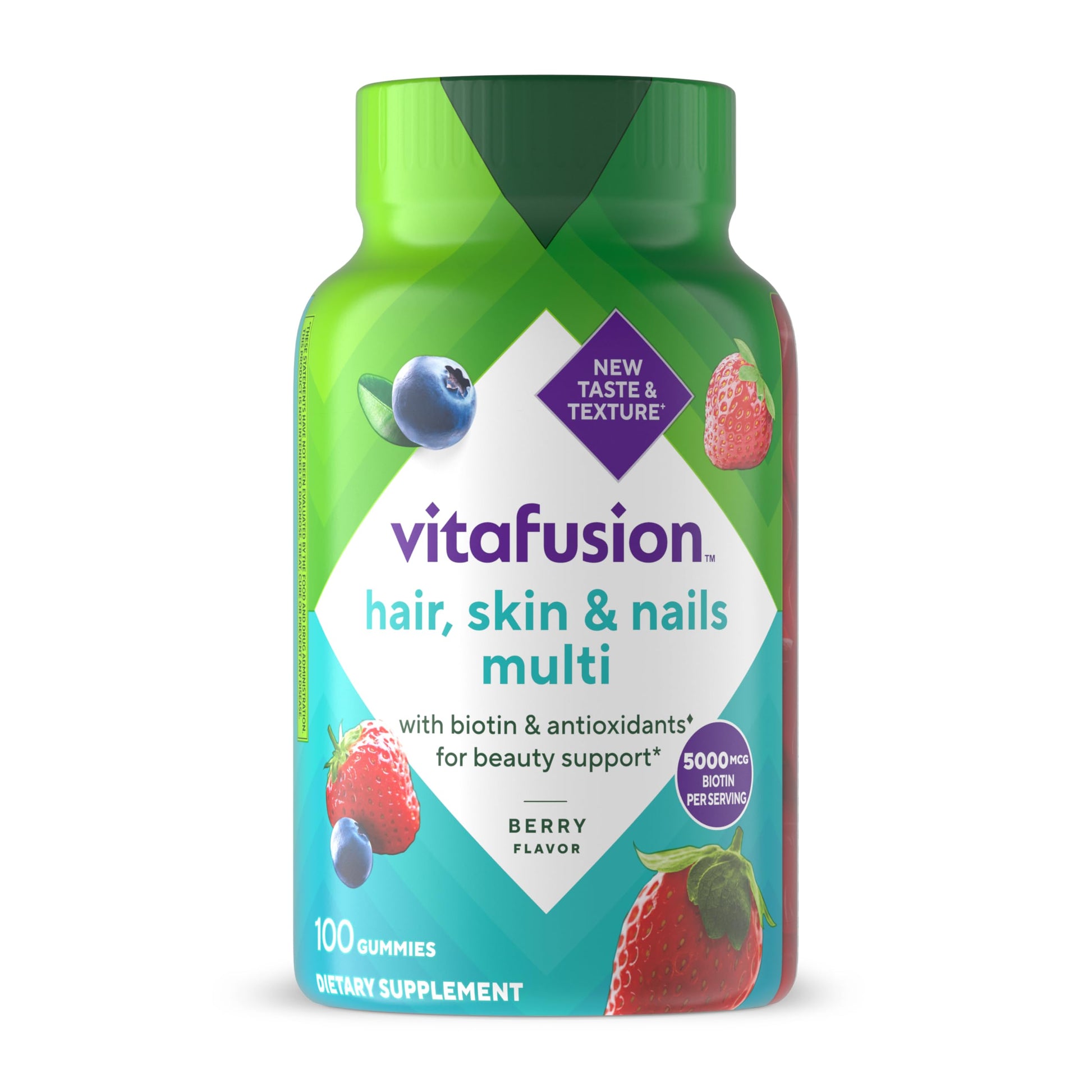 Vitafusion Hair Skin and Nails Gummy 100 Count