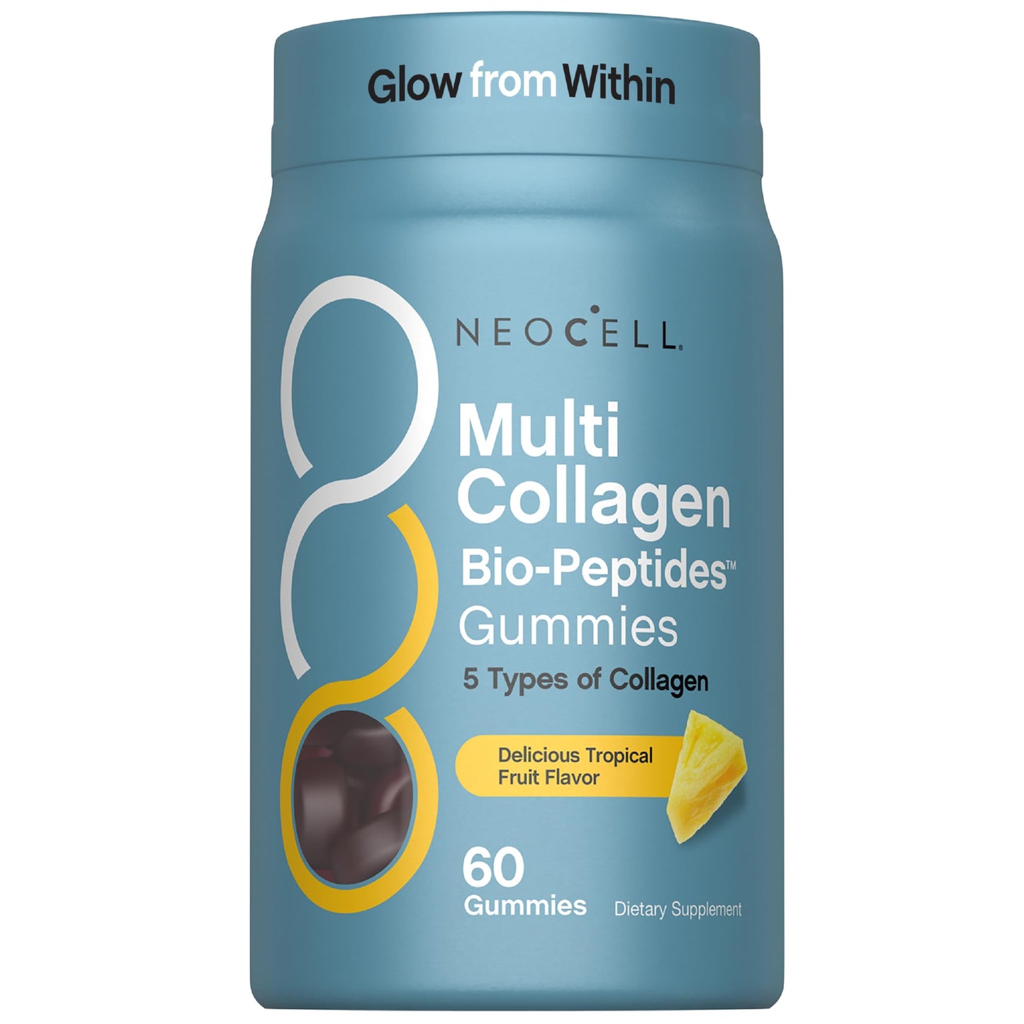 NeoCell Multi Collagen Bio-Peptides Gummies 60 Count