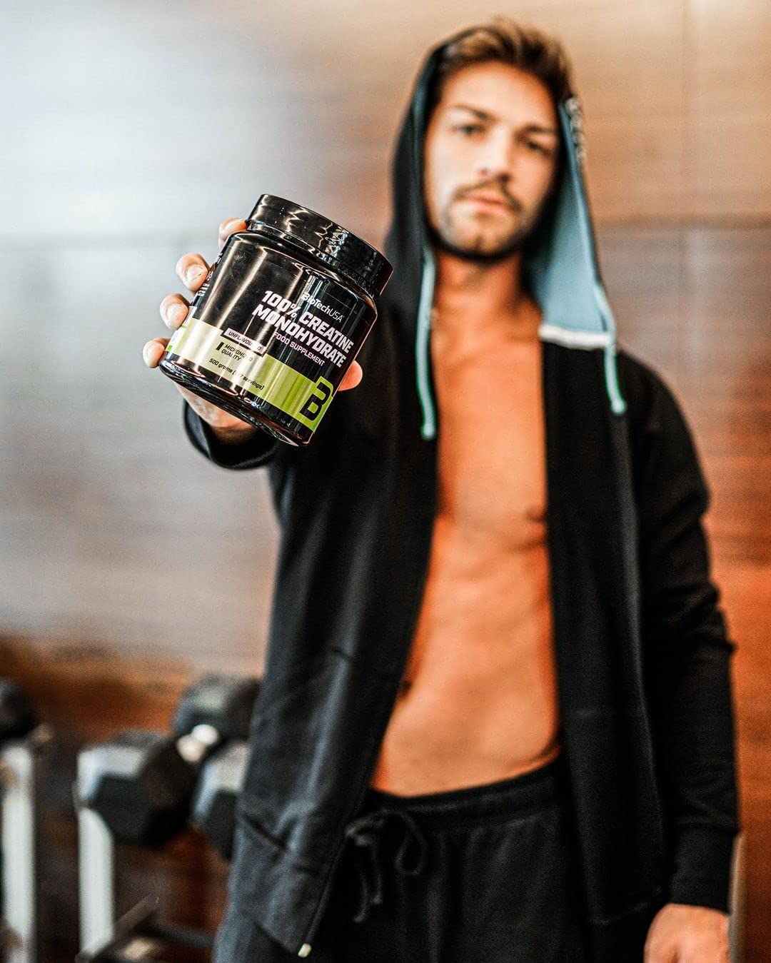BioTechUSA 100% Creatine Monohydrate Powder, 10.58 Ounce