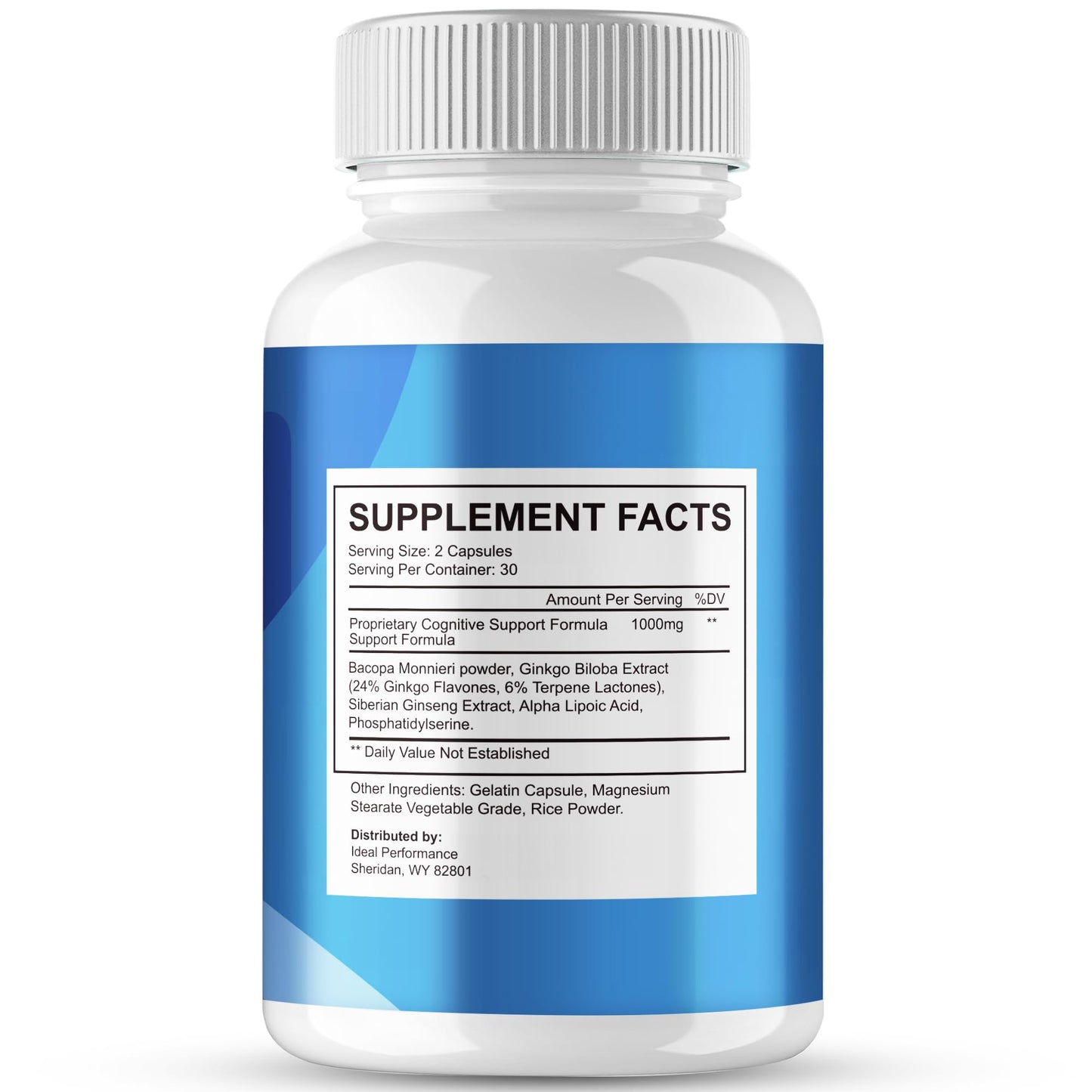 IDEAL PERFORMANCE Memocept Capsules, 60 Count