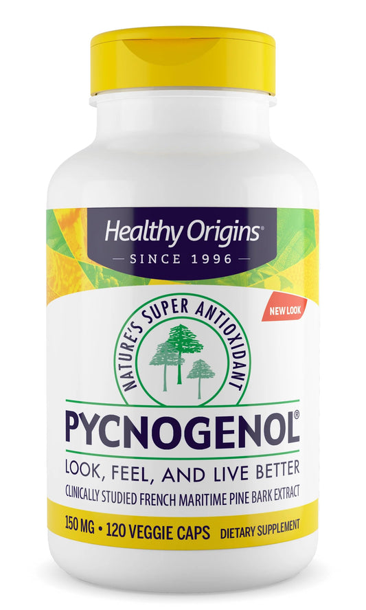 Healthy Origins Pycnogenol 150 mg Capsule, 120 Count