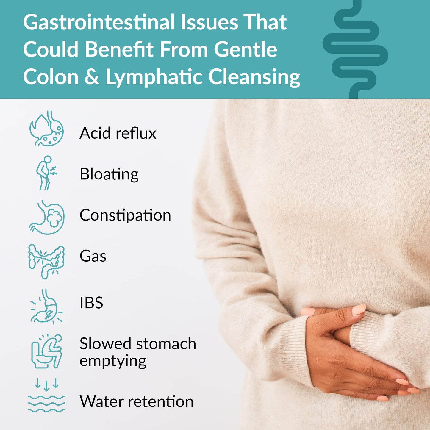 Organixx Lymphatic & Colon Cleanse, Probiotic Support Capsule 60
