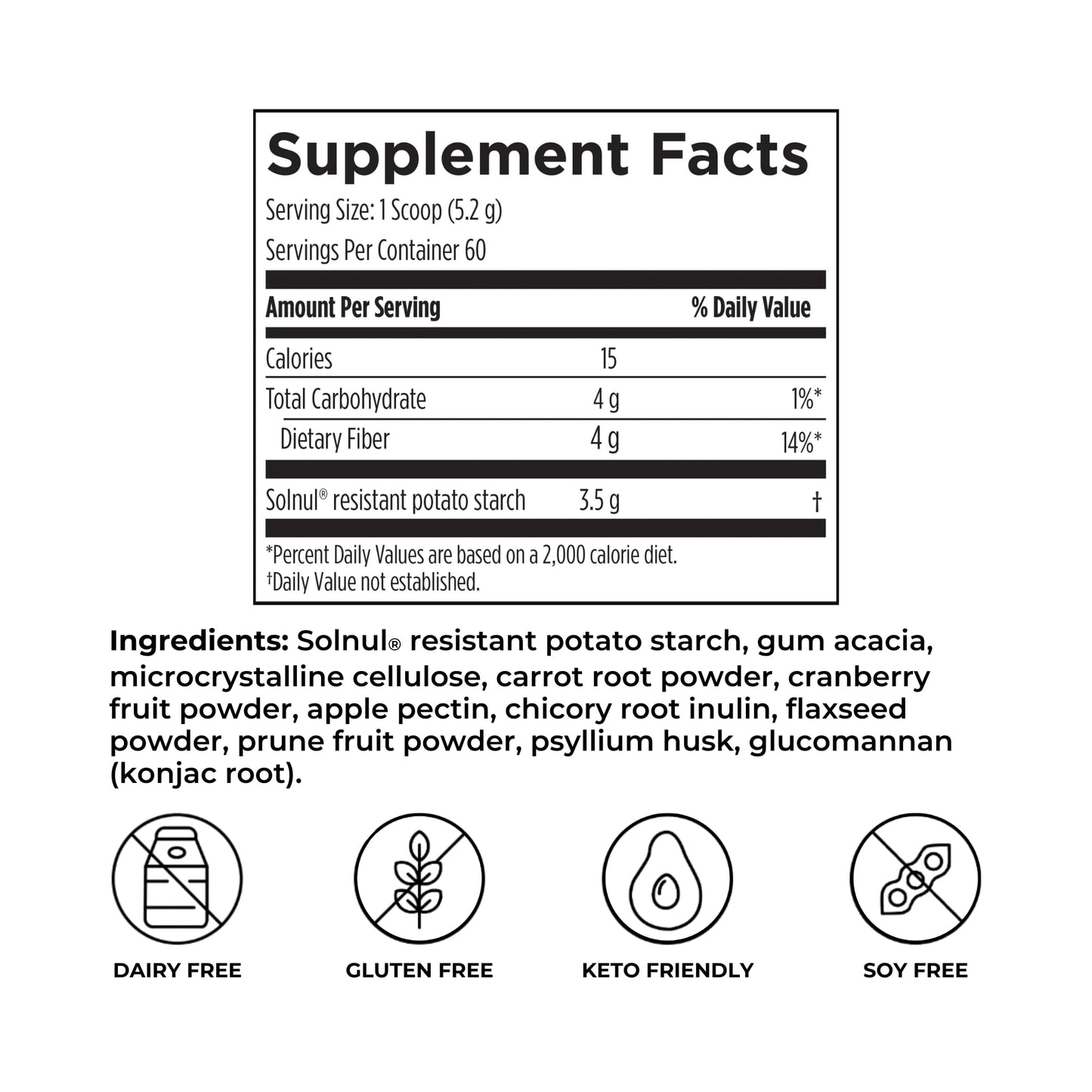 Reignite Wellness Extra Fiber Powder Supplement with Psyllium Husk, Pectin, Flax, Cranberry Seed & More, 10.6 oz