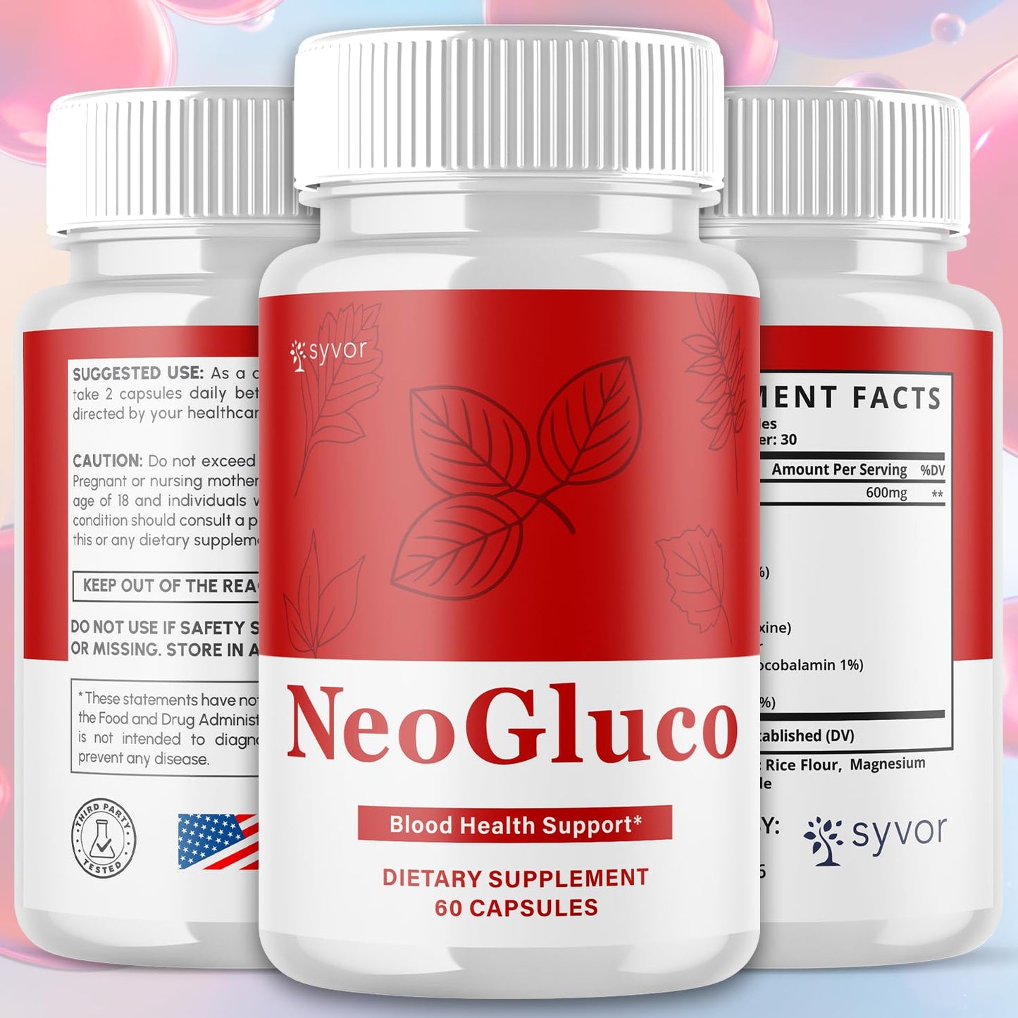 Syvor NeoGluco Glycogen Support 120 Capsules