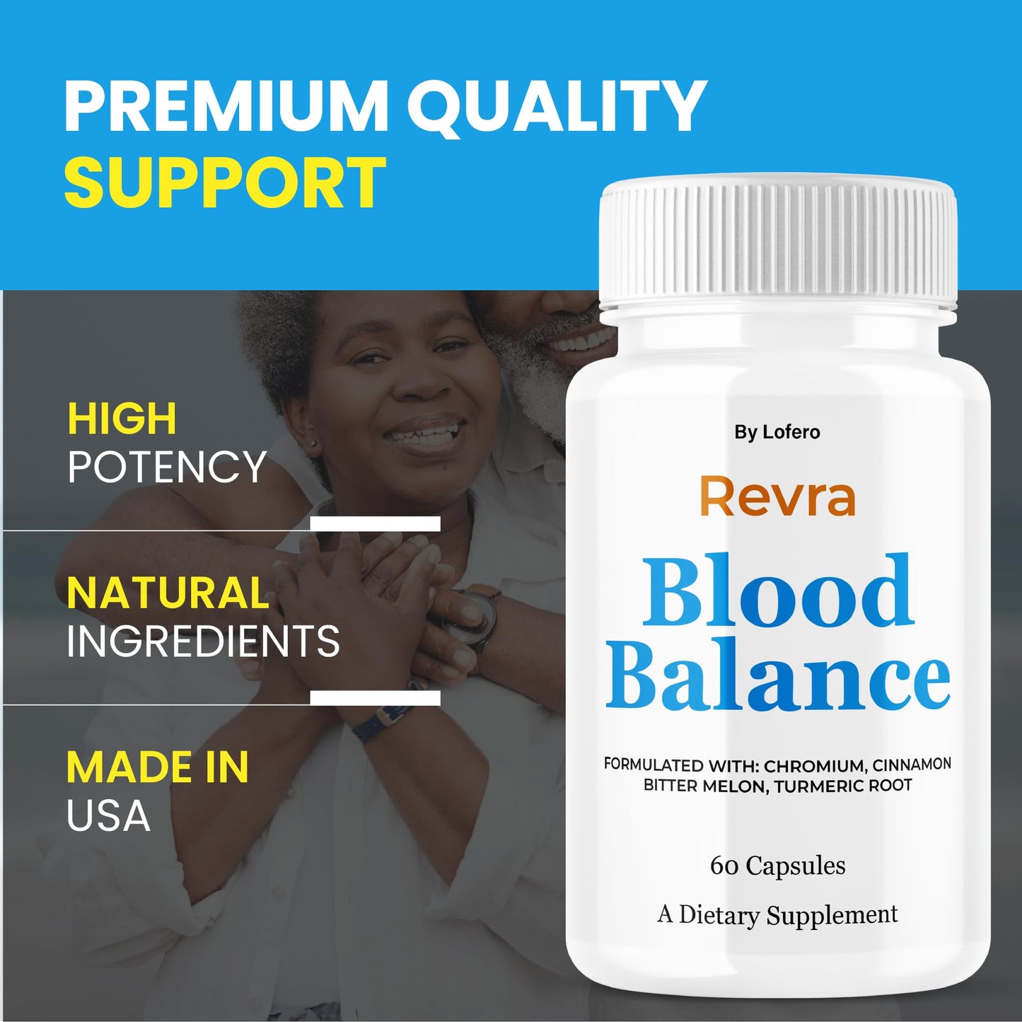 Lofero Revra Blood Balance Capsules, 60-count