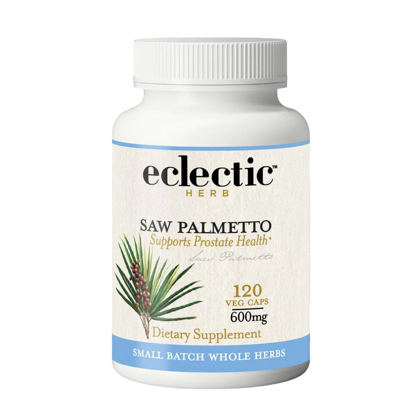 Eclectic Institute Saw Palmetto Capsules 120 Count