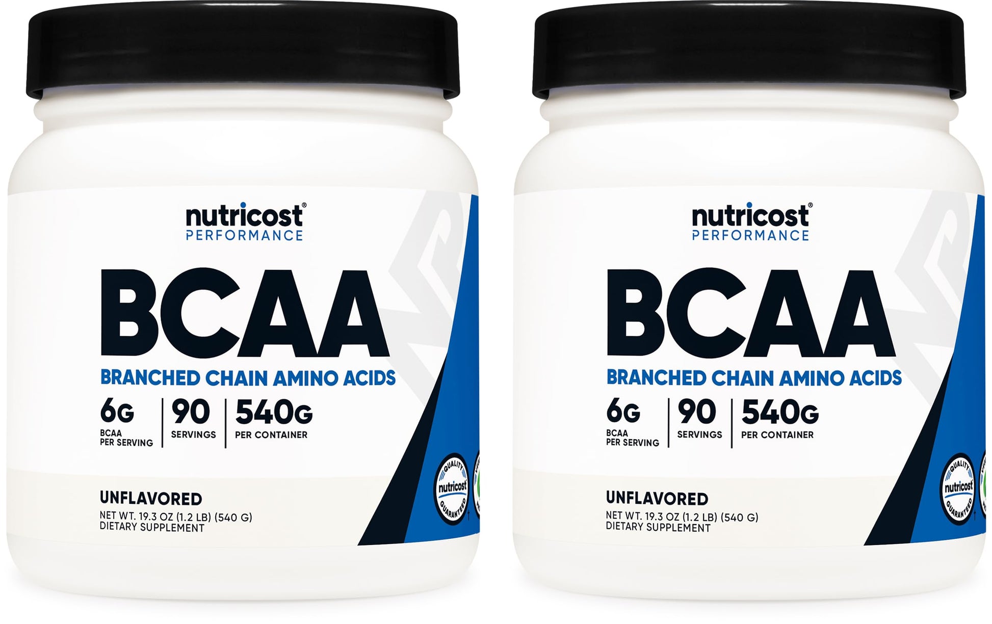 Nutricost BCAA Powder 2:1:1 Pack of 2