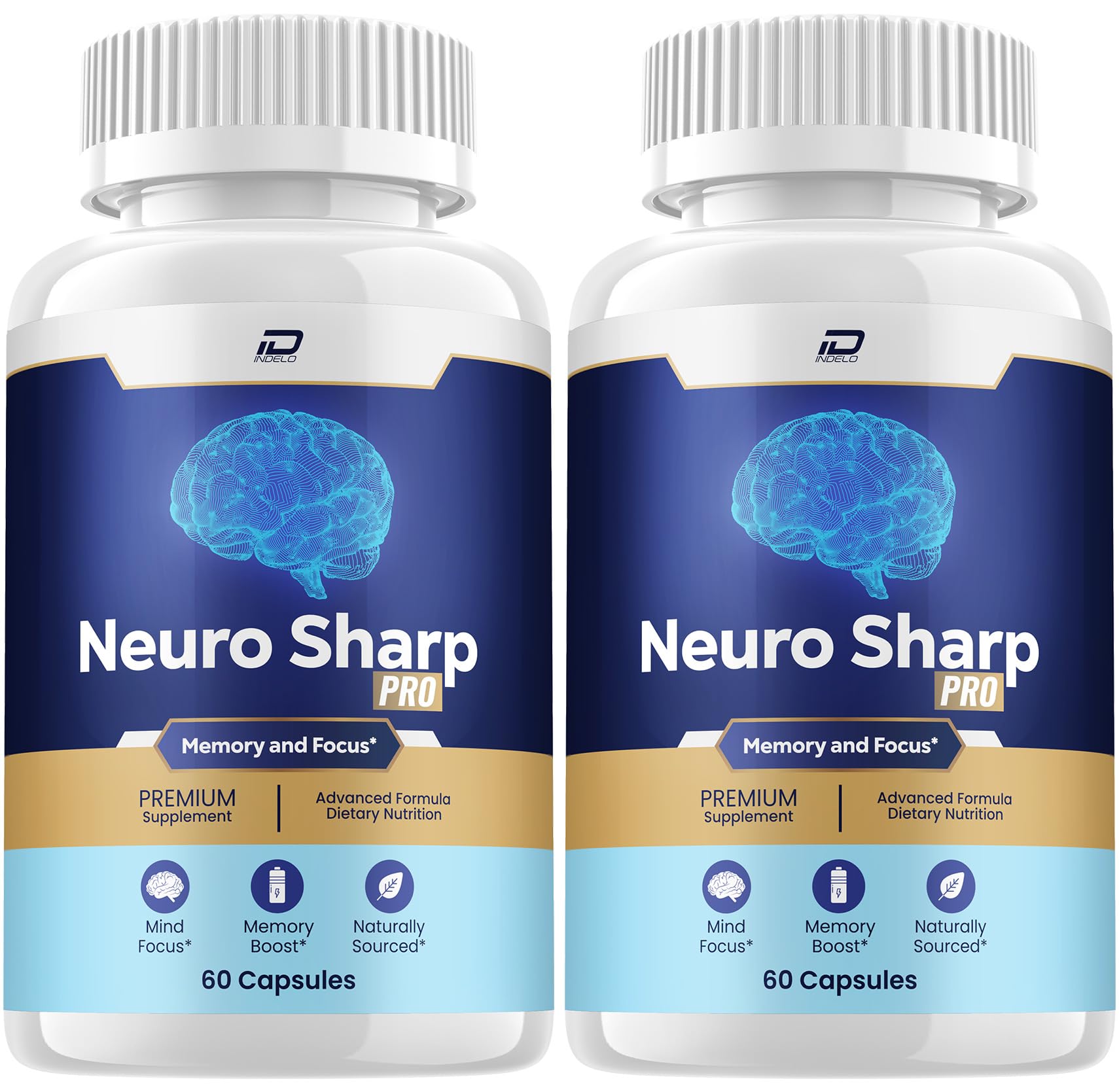 Indelo Neuro Sharp Capsules 120 Count