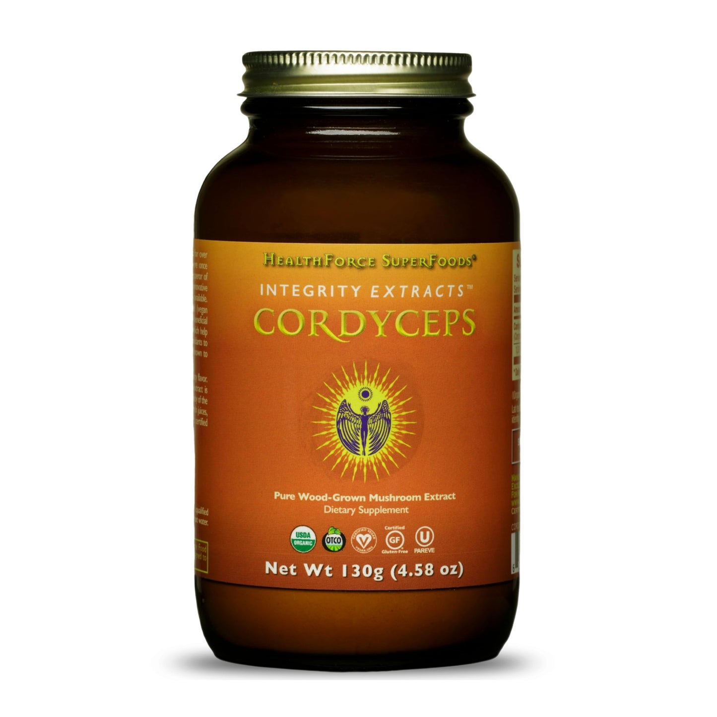 HEALTHFORCE SUPERFOODS Integrity Extracts Cordyceps Powder 130 Grams