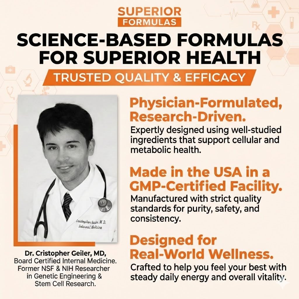 Superior Formulas LLC Senolytic+ Capsules 60