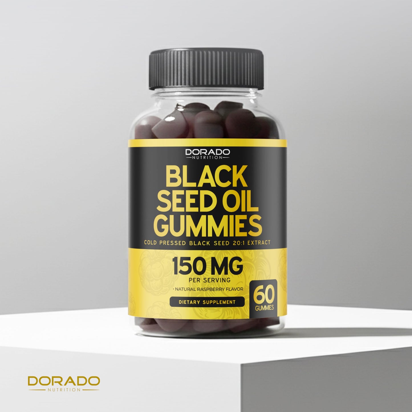 DORADO NUTRITION Black Seed Oil Gummies 60 Count
