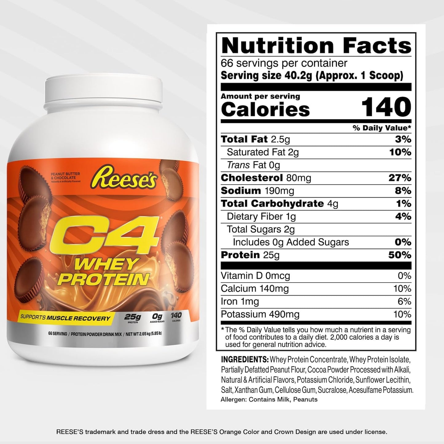 C4 Whey Protein Powder 93.6 oz