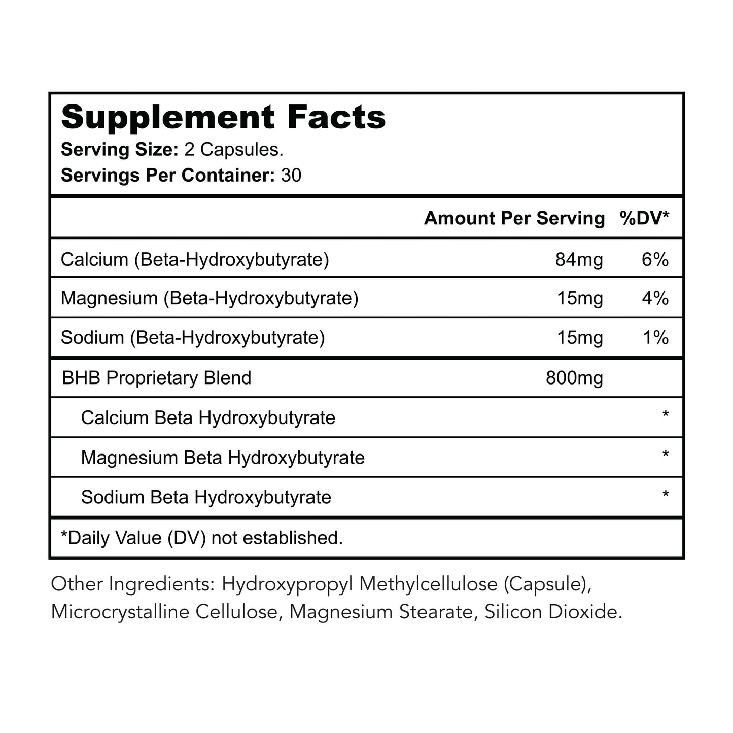 Bright Naturals Keto Burn 60 Capsules