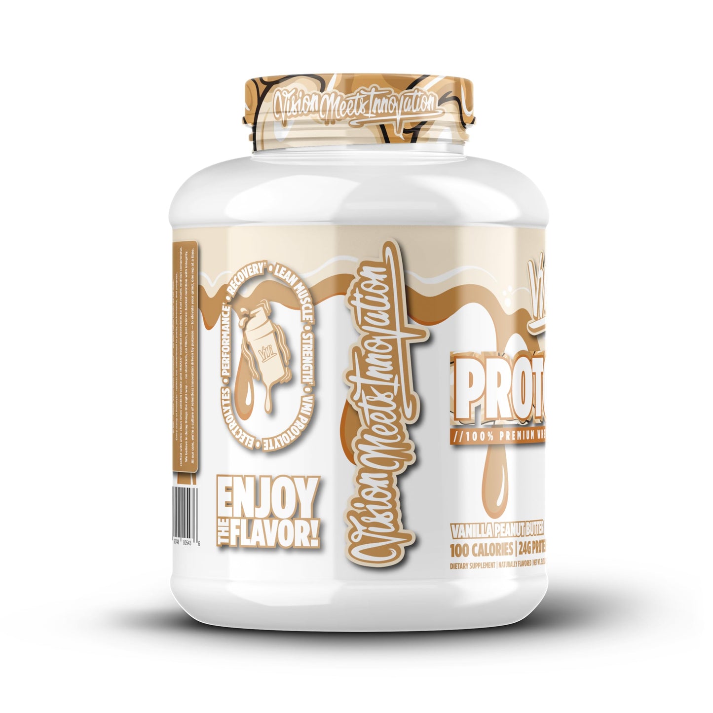 VMI Sports ProtoLyte Whey Isolate Protein Powder Vanilla Peanut Butter, 4.6 lb