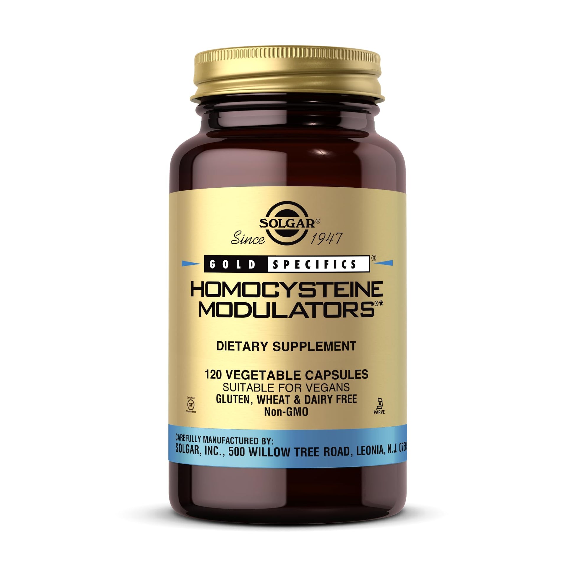 Solgar Homocysteine Modulators Capsules, 120 Count