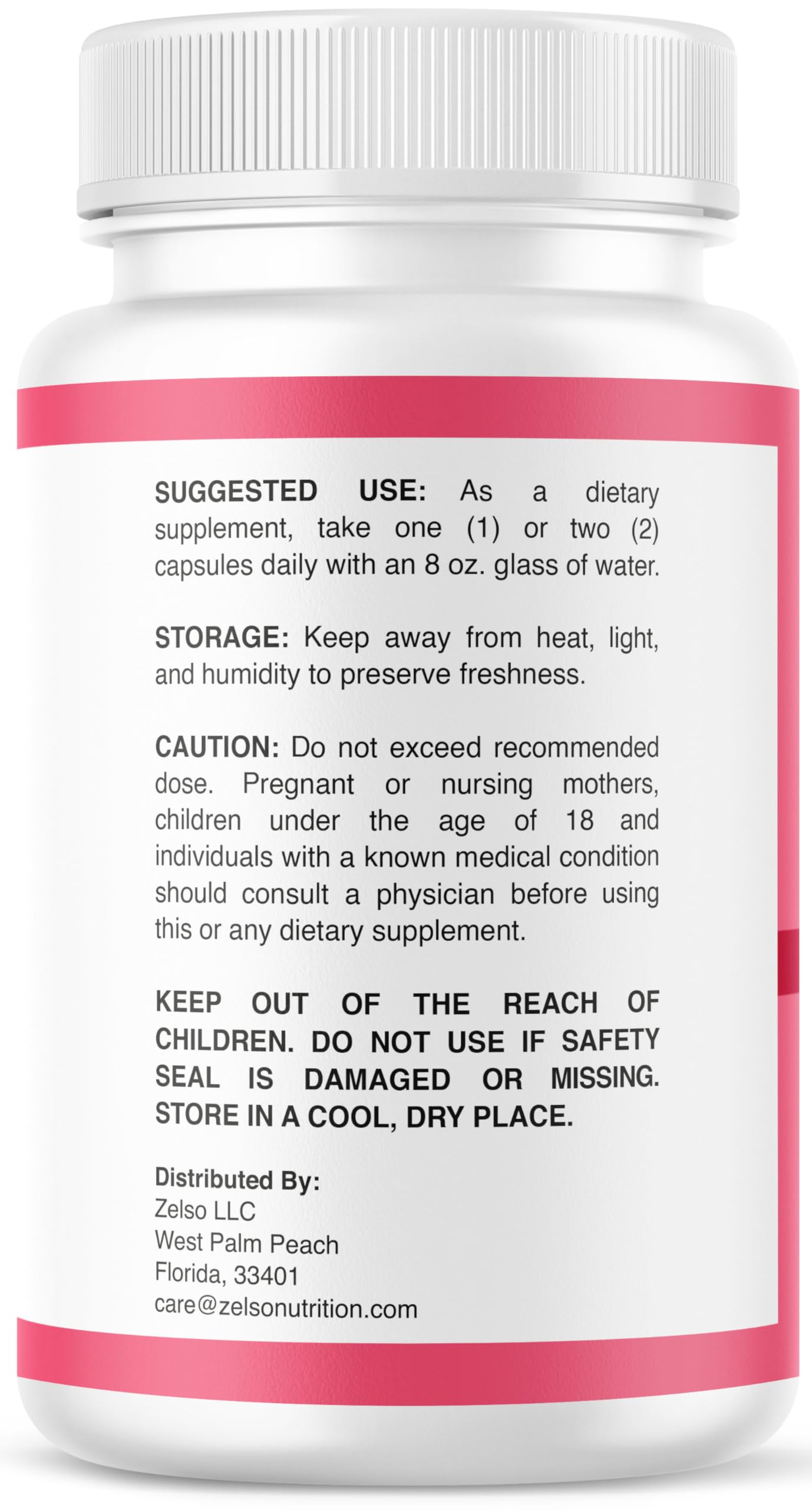 ZELSO Pink Salt Trick Capsules, 60 Capsules
