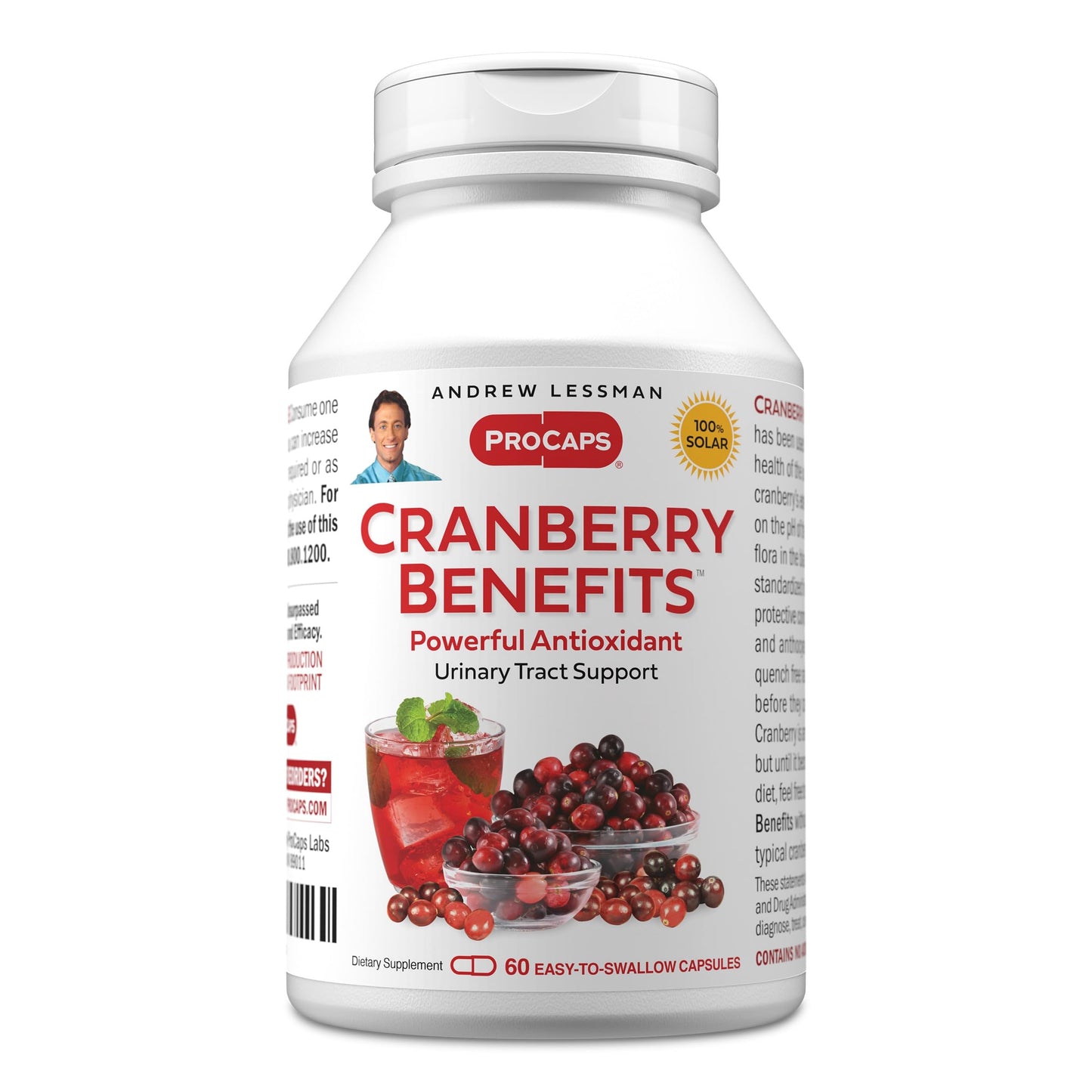 ANDREW LESSMAN Cranberry Benefits 60 Capsules