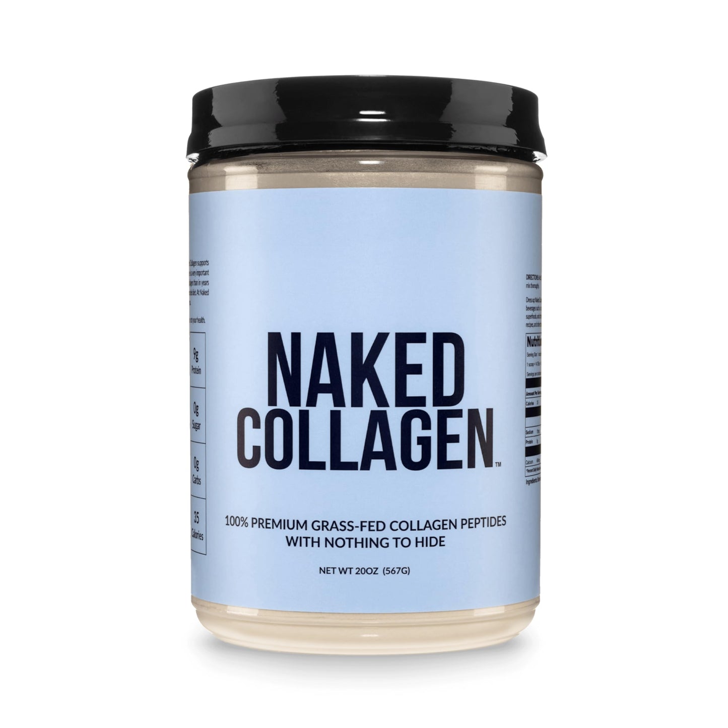 NAKED Collagen Peptides Protein Powder, 60 Servings, 20 oz