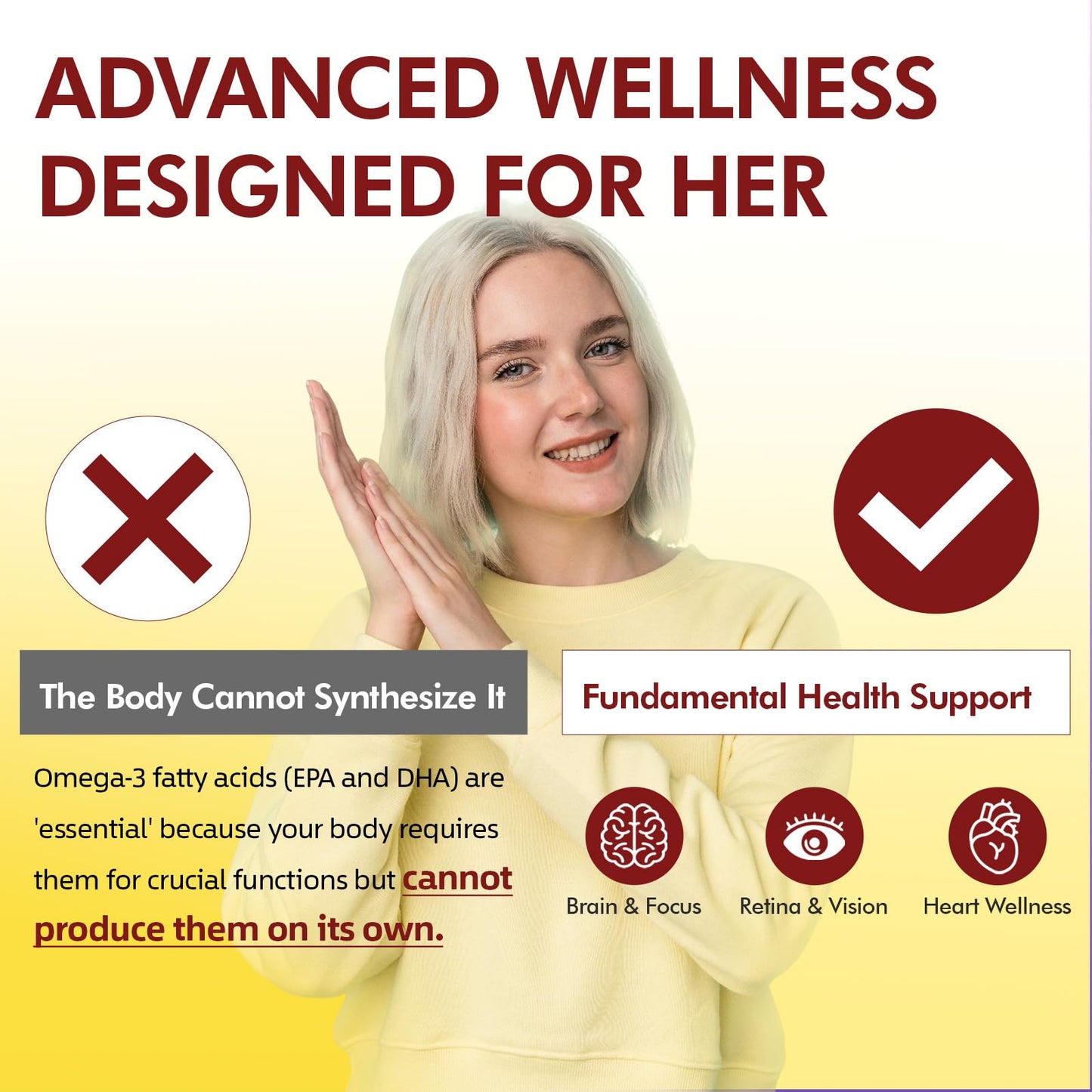 Your Nutritionist Omega-3 Fish Oil Softgels, 60 Softgels