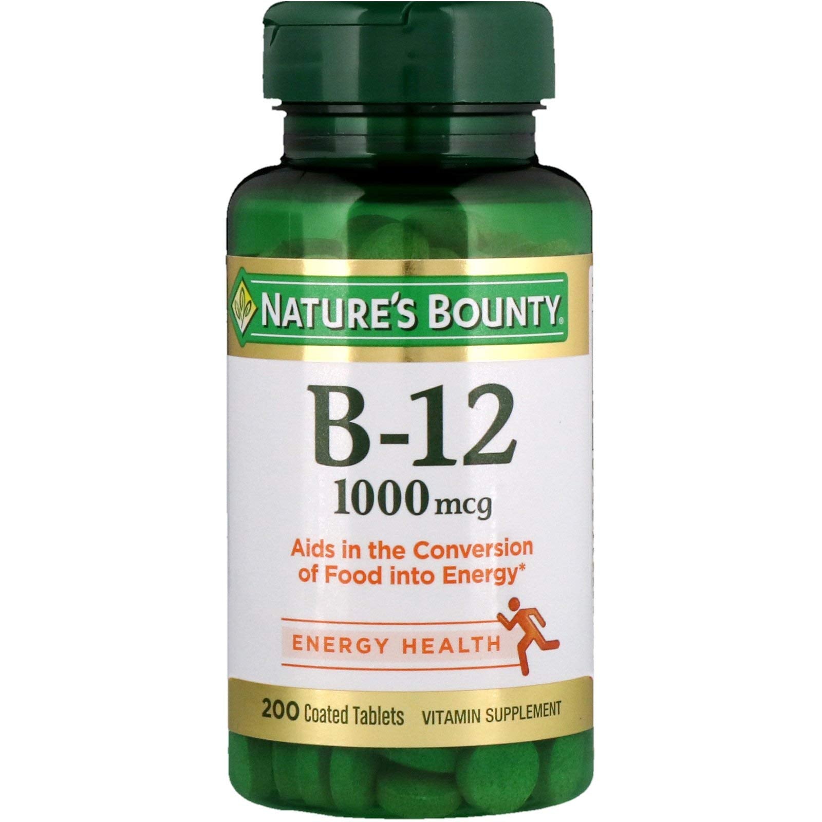 Nature's Bounty B-12 1000mcg Tablet 200