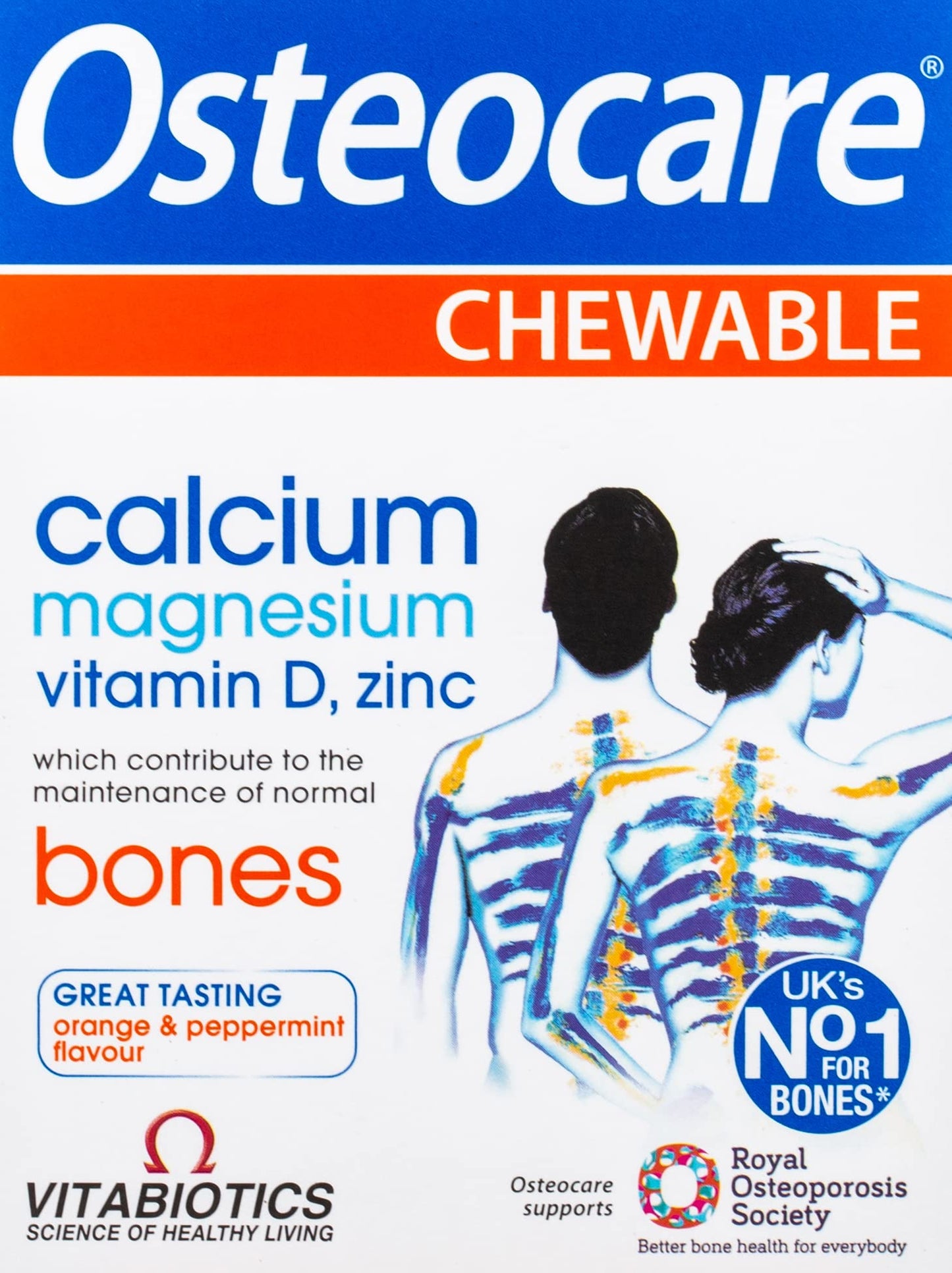 Vitabiotics Osteocare Chewable Tablet 30 Tablets