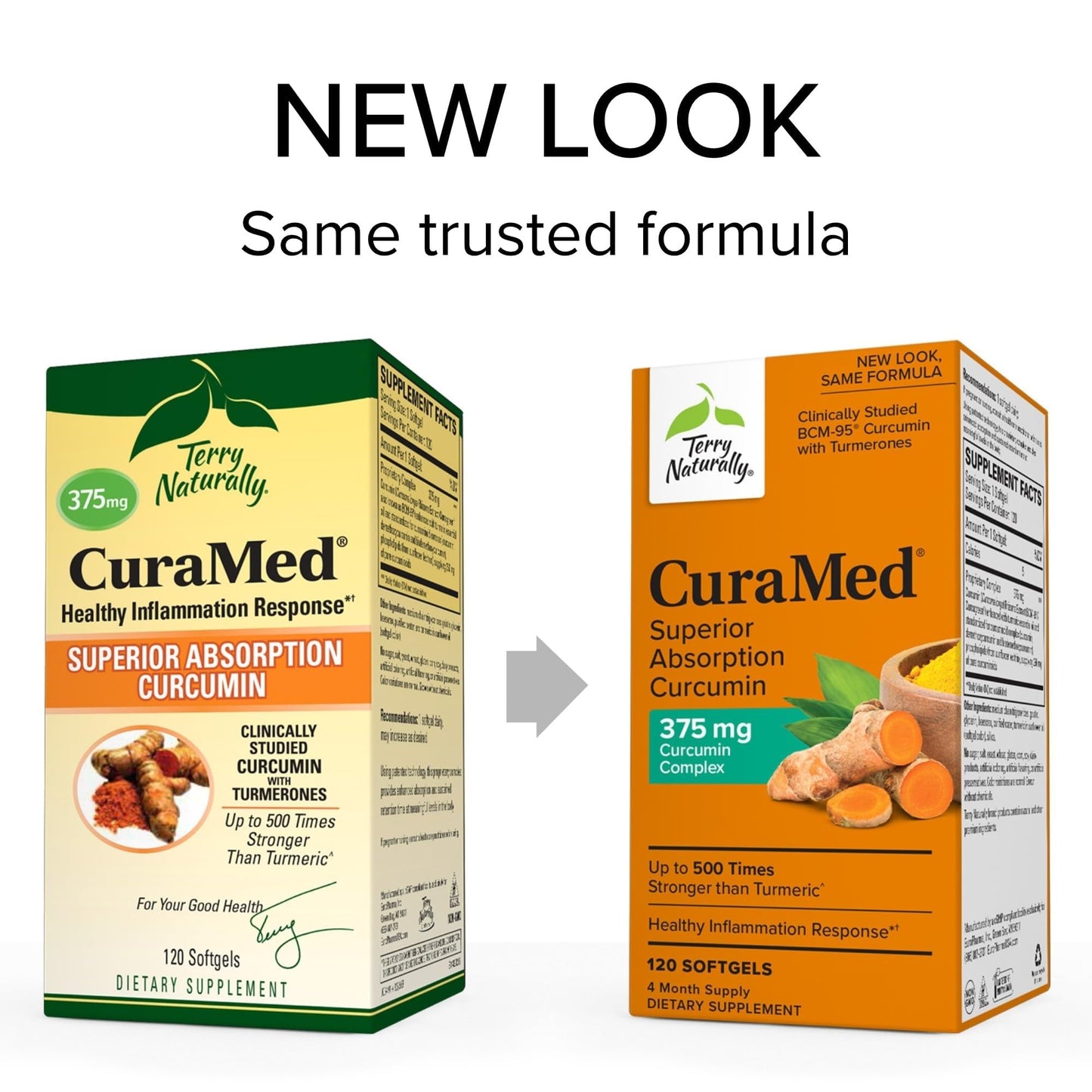 Terry Naturally CuraMed 375mg Softgels 360