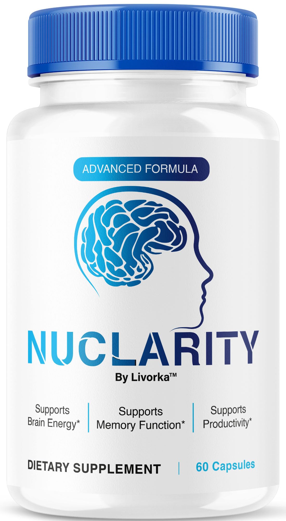 LIVORKA Nuclarity Memory & Focus Support Capsules, 60 Count