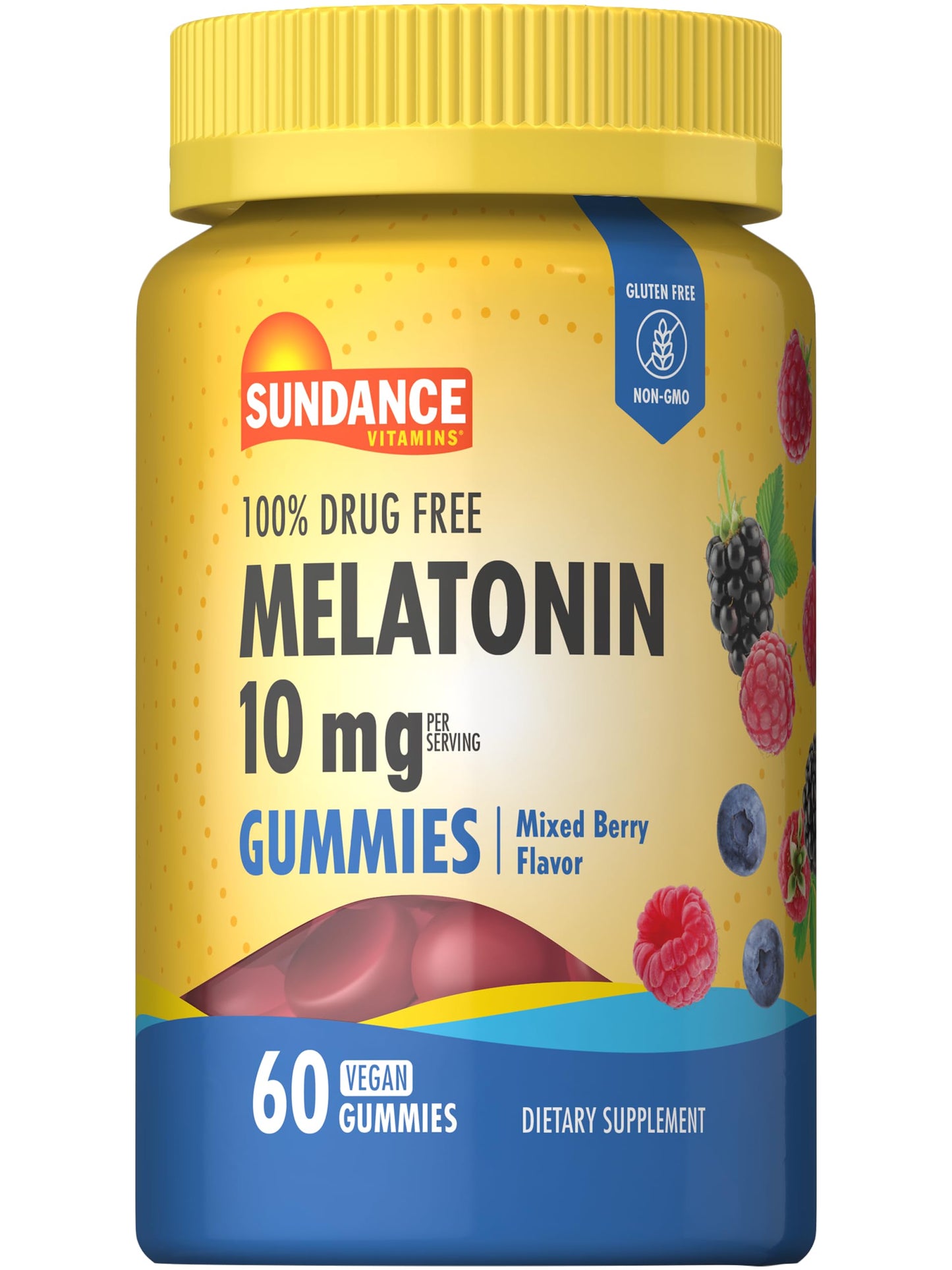 Sundance Melatonin 10mg Gummies 60 Count