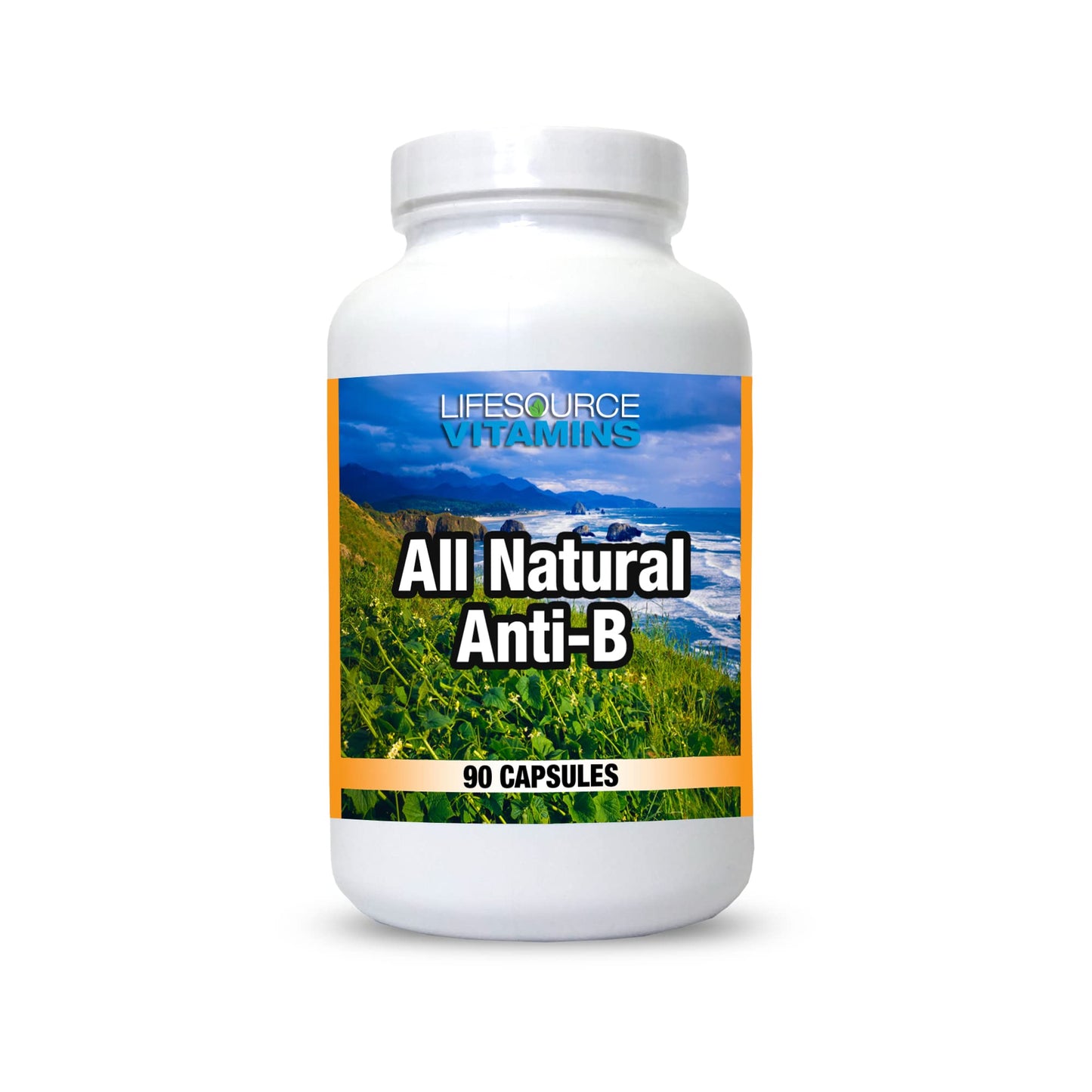 LifeSource Vitamins All Natural Anti-B for Immune Support with Echinacea & Garlic Extract Immune Defense Capsules, 90 Count