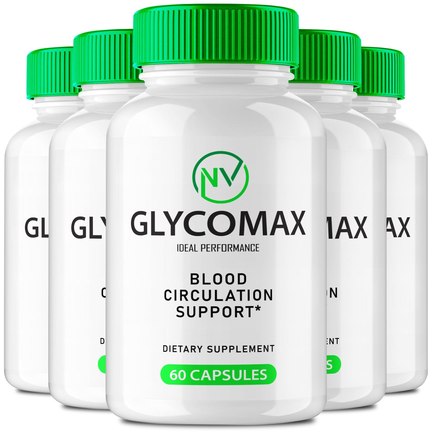 IDEAL PERFORMANCE GlycoMax Advanced Blood Formula Capsules, 300 Capsules