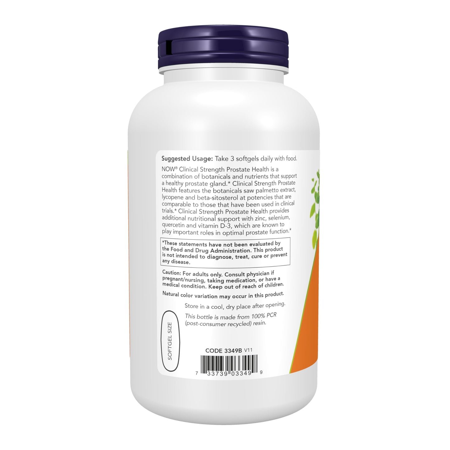 NOW Foods Clinical Strength Prostate Health Softgels 180 Count