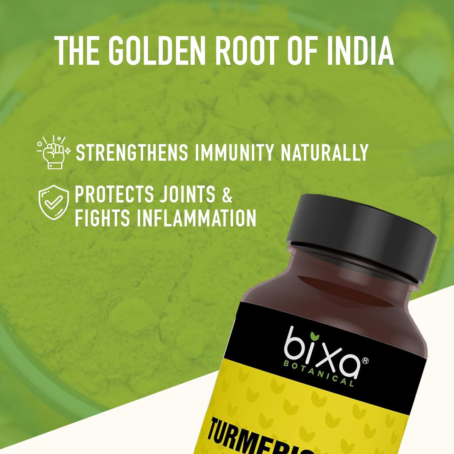 bixa BOTANICAL Turmeric Forte 60 Capsules