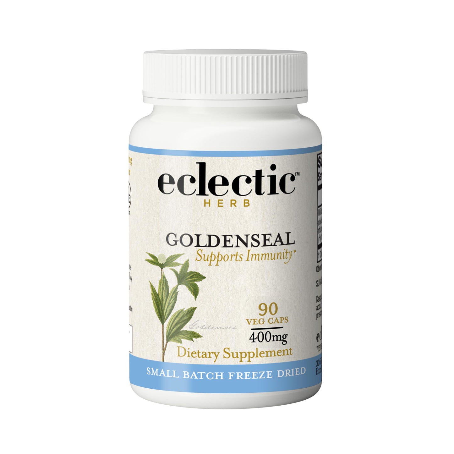 Eclectic Institute Goldenseal Capsules, 90 Count