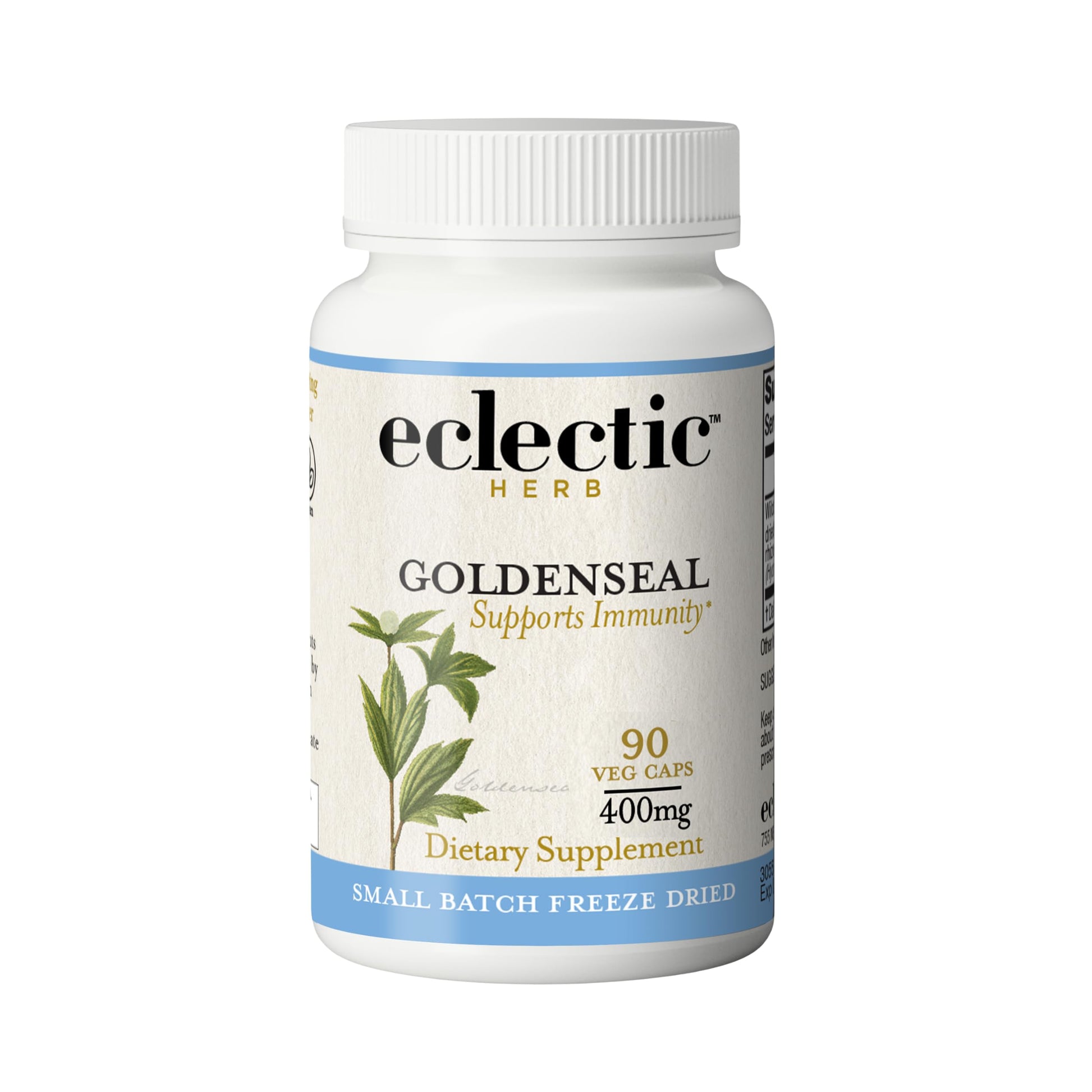 Eclectic Institute Goldenseal Capsules, 90 Count