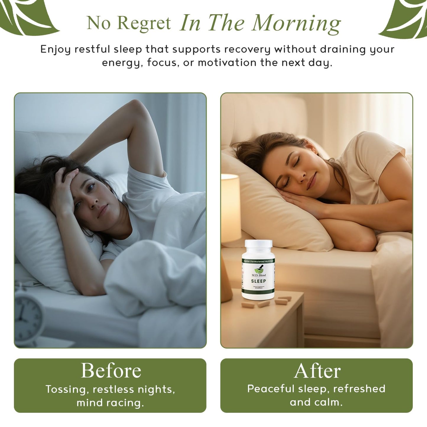 M.D. Blend Sleep Capsules, 60 Count