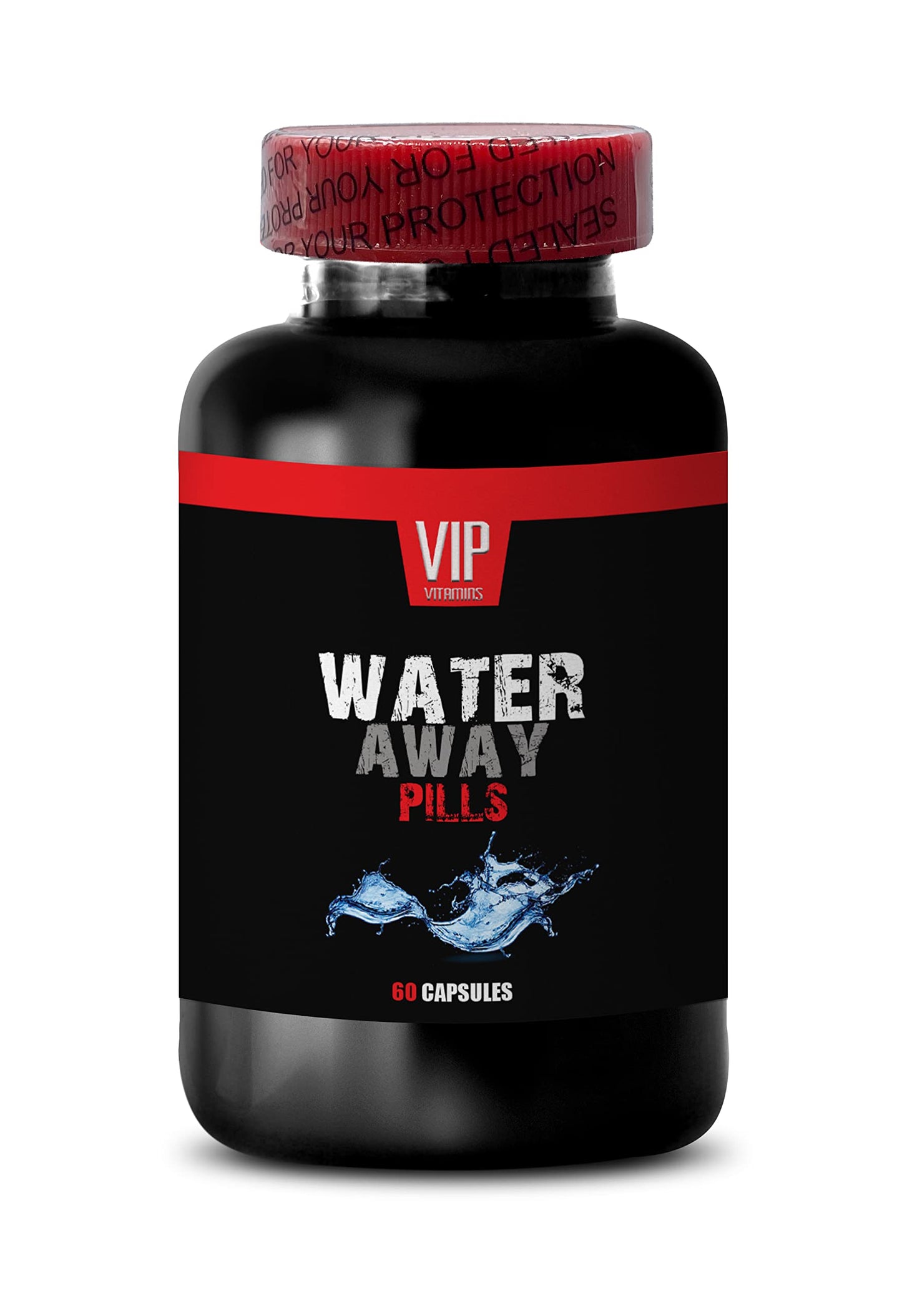 VIP VITAMINS Water Away Diuretic Capsules, 60 Count