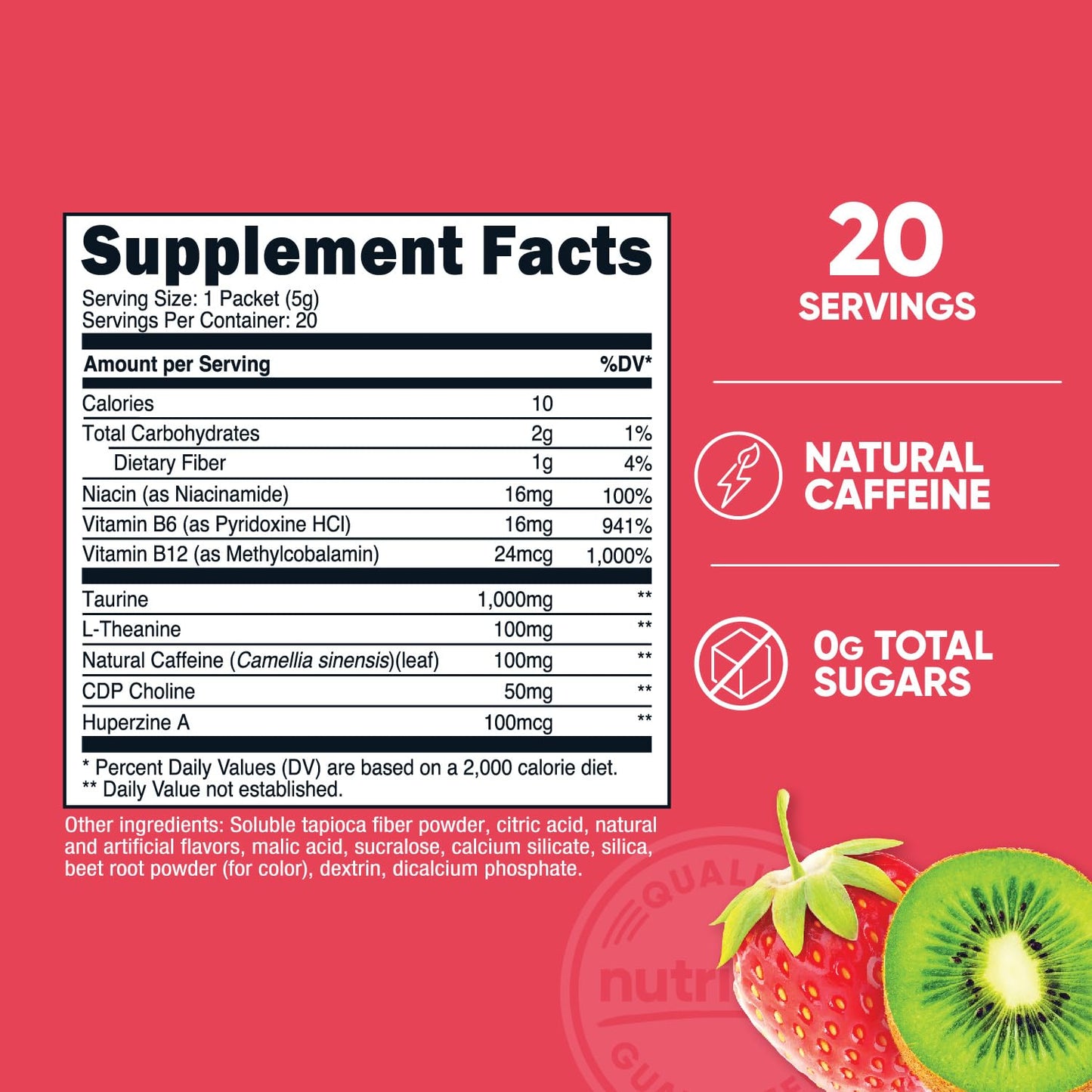 Nutricost Energy Complex Stickpack Powder 3.6 Ounce