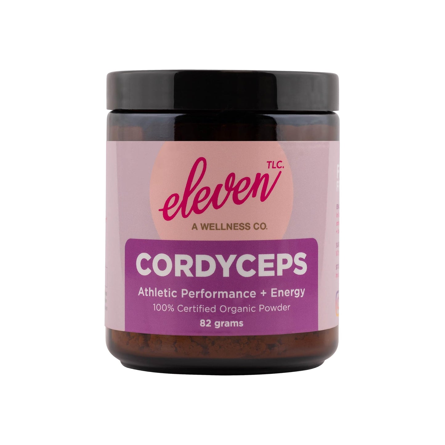 ELEVEN TLC A WELLNESS CO. Cordyceps Mushroom Powder Superfood, 2.89 oz