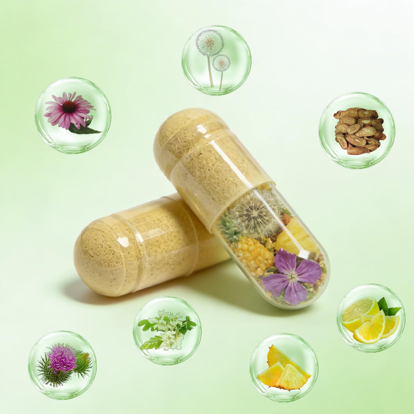 WOJJ Lymphatic Health Support, 60 Capsules