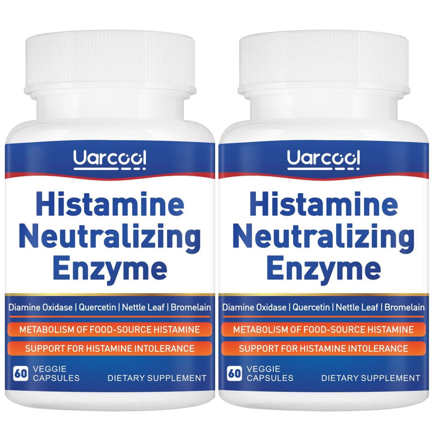 Uarcool DAO Enzyme Supplement Histamine Diamine Oxidase Softgels, 120 Count