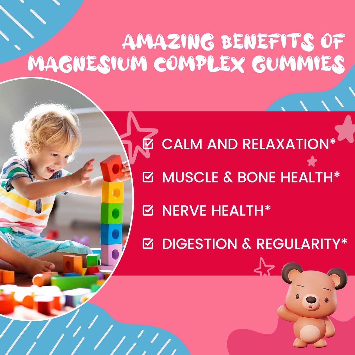 SEPT YAN Magnesium Gummies 60 Gummies
