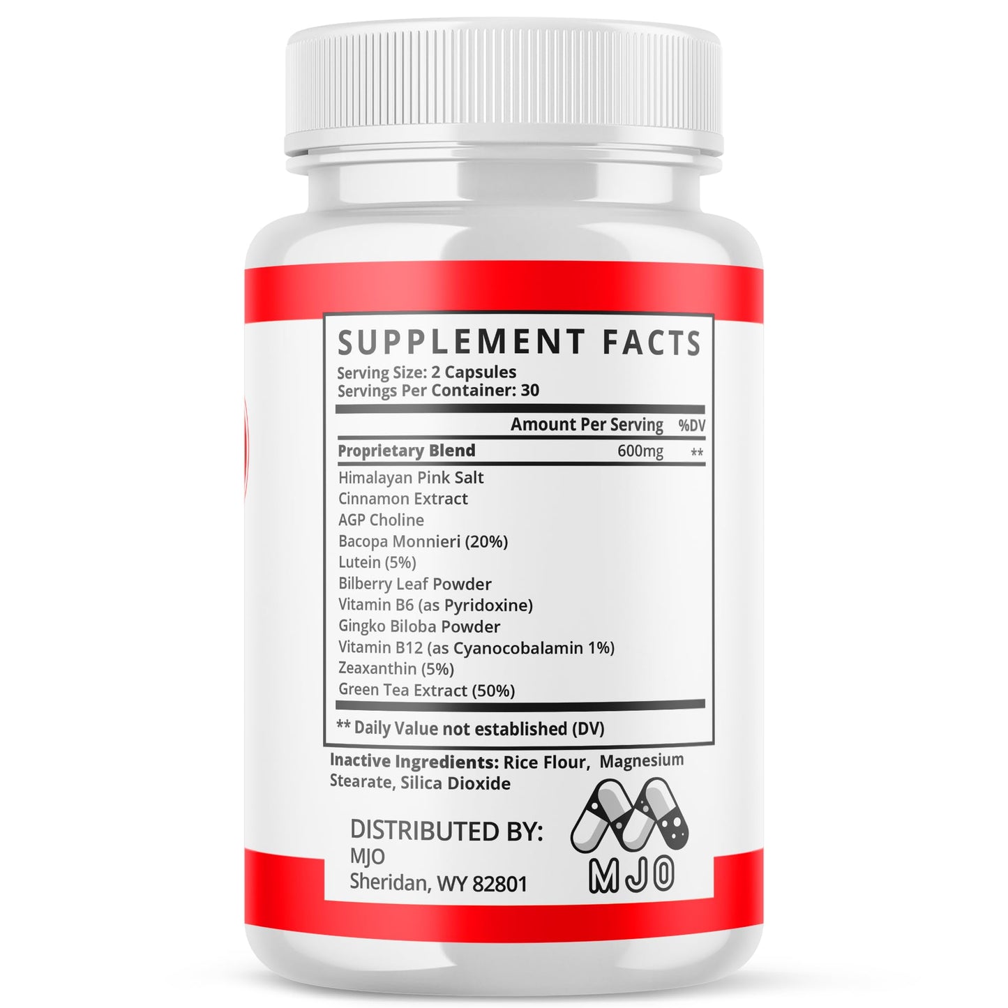 MJO GlucoRX Blood Balance Capsules 60 Count